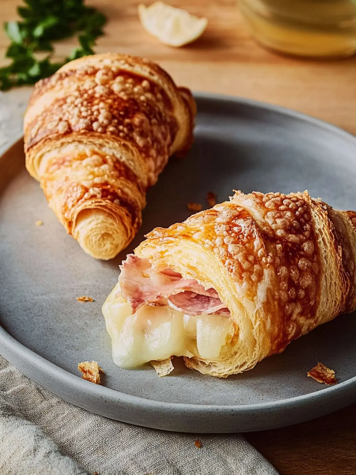 Schinken-Käse-Croissants: Schnell und Lecker für Zwischendurch 5 Schinken-Käse-Croissants