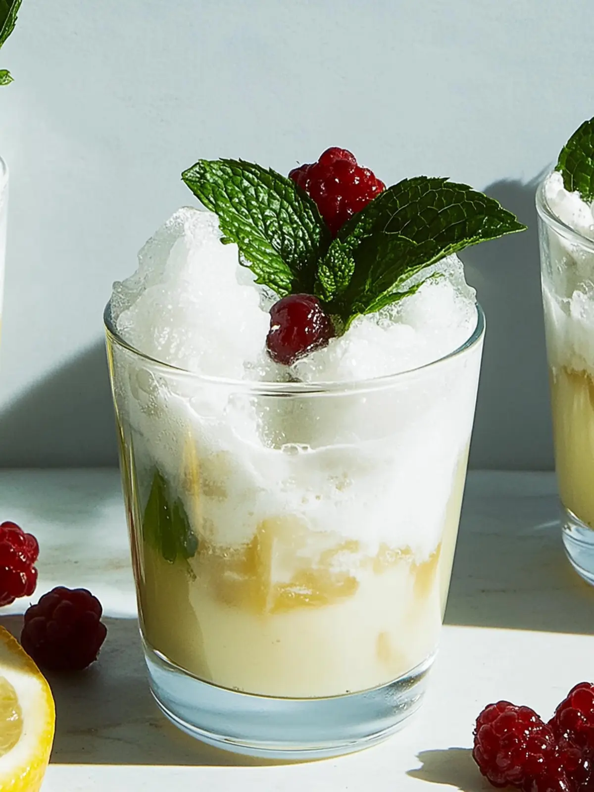 Weißes Weihnachten Mojito für festliche Stimmung 3 Weißes Weihnachten Mojito