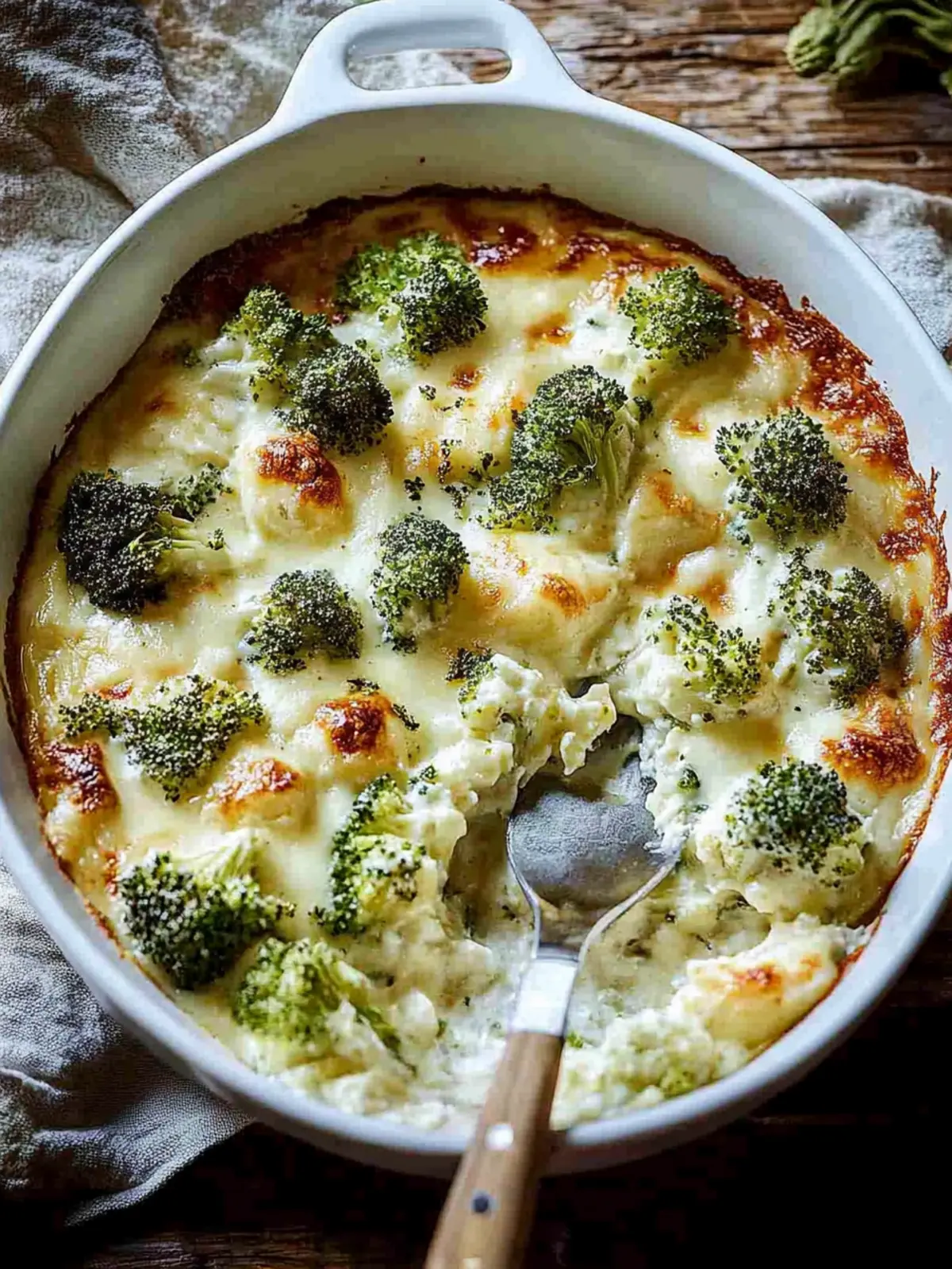 Brokkoli Hähnchen Auflauf mit Frischkäse einfach selbst machen 3 Brokkoli Hähnchen Auflauf mit Frischkäse