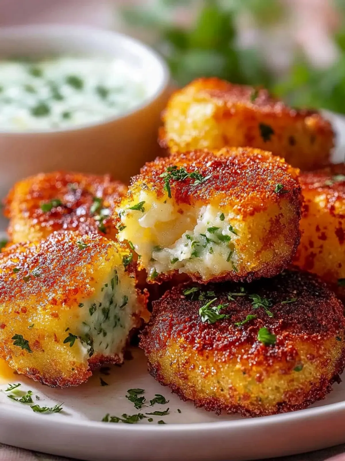 Airfryer Kohlrabi Schnitzel Kräuter für Genießer 4 Airfryer Kohlrabi Schnitzel Kräuter