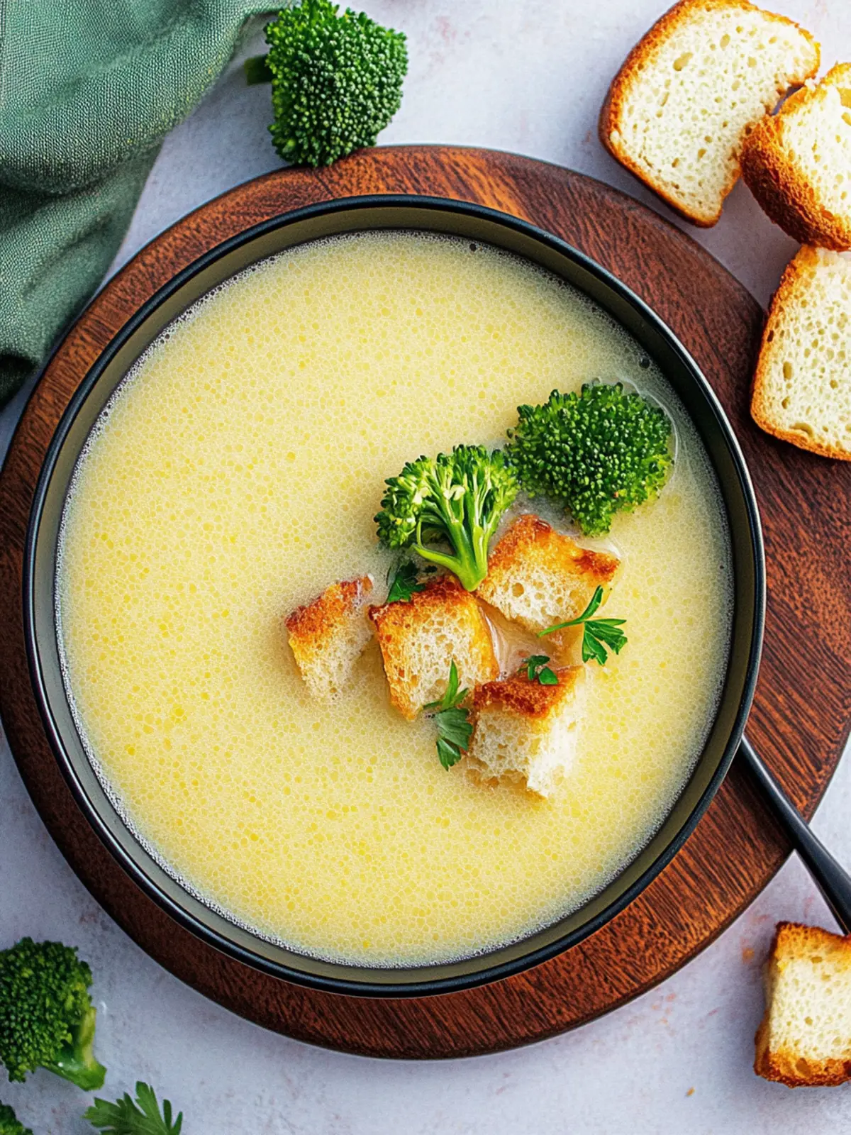 Leckere Brokkoli Kartoffelsuppe für kalte Tage 4 Brokkoli Kartoffelsuppe