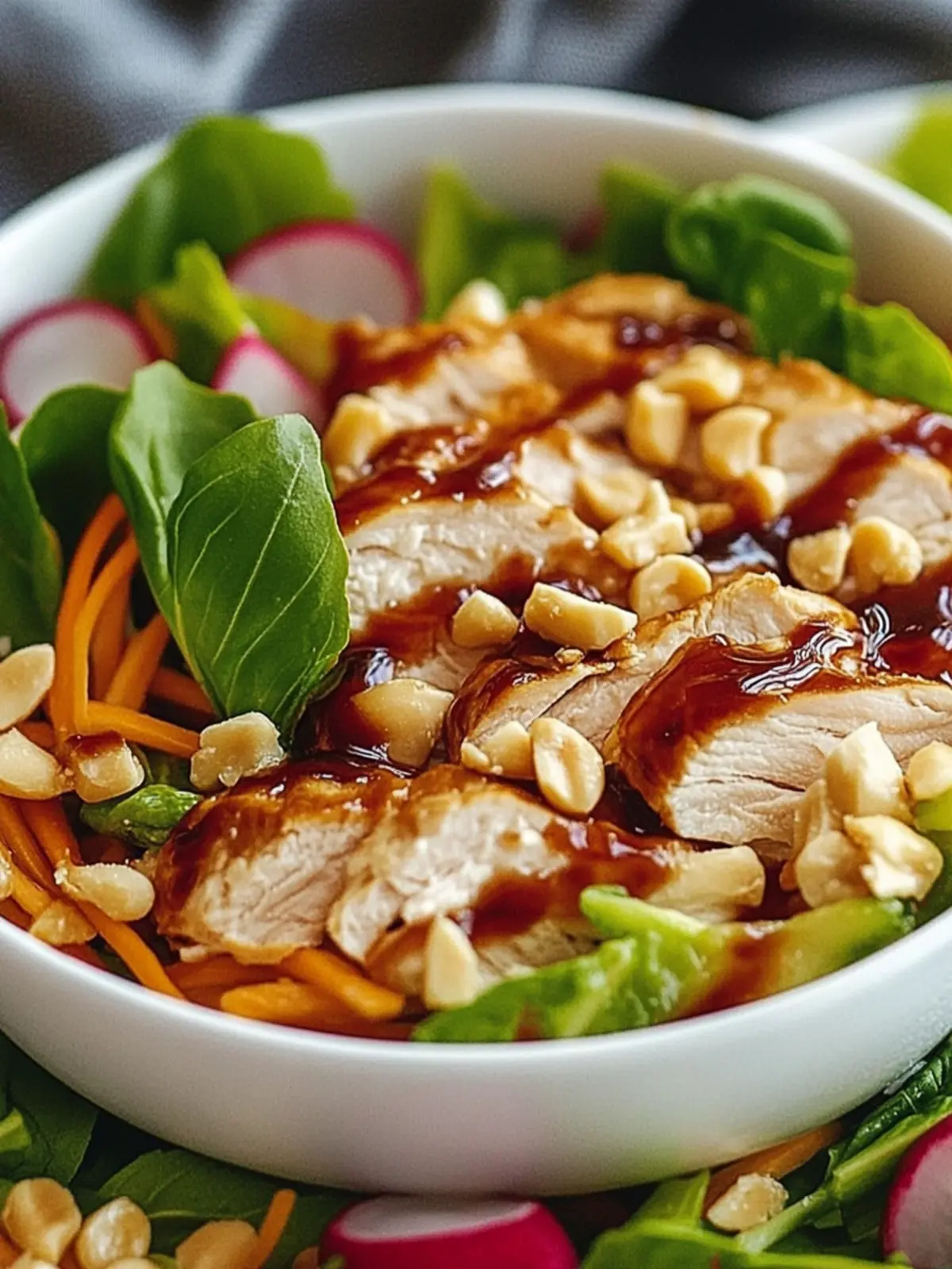 Unglaublicher Sesam Huhn Salat für heiße Sommertage 2 Unglaublicher Sesam Huhn Salat