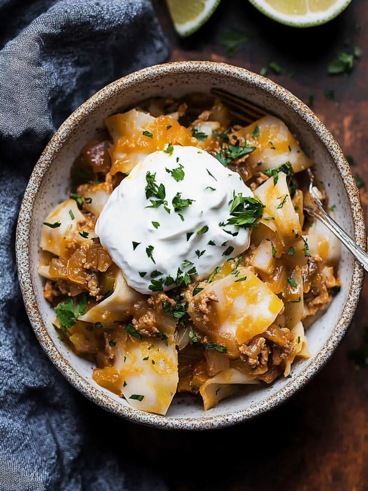 Spitzkohl-Kartoffel-Pfanne mit Hackfleisch genießen 3 Spitzkohl-Kartoffel-Pfanne mit Hackfleisch