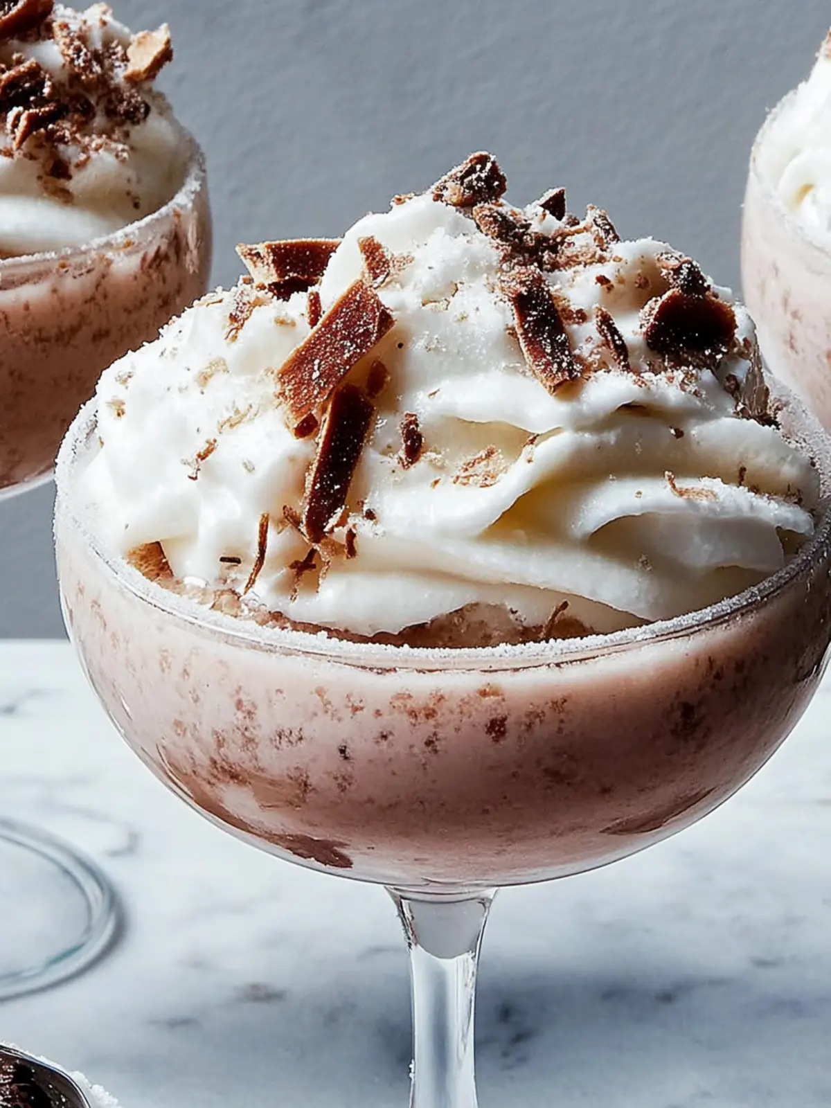 Gefrorener heißer Schokoladenmartini für Genussmomente 2 Gefrorener heißer Schokoladenmartini