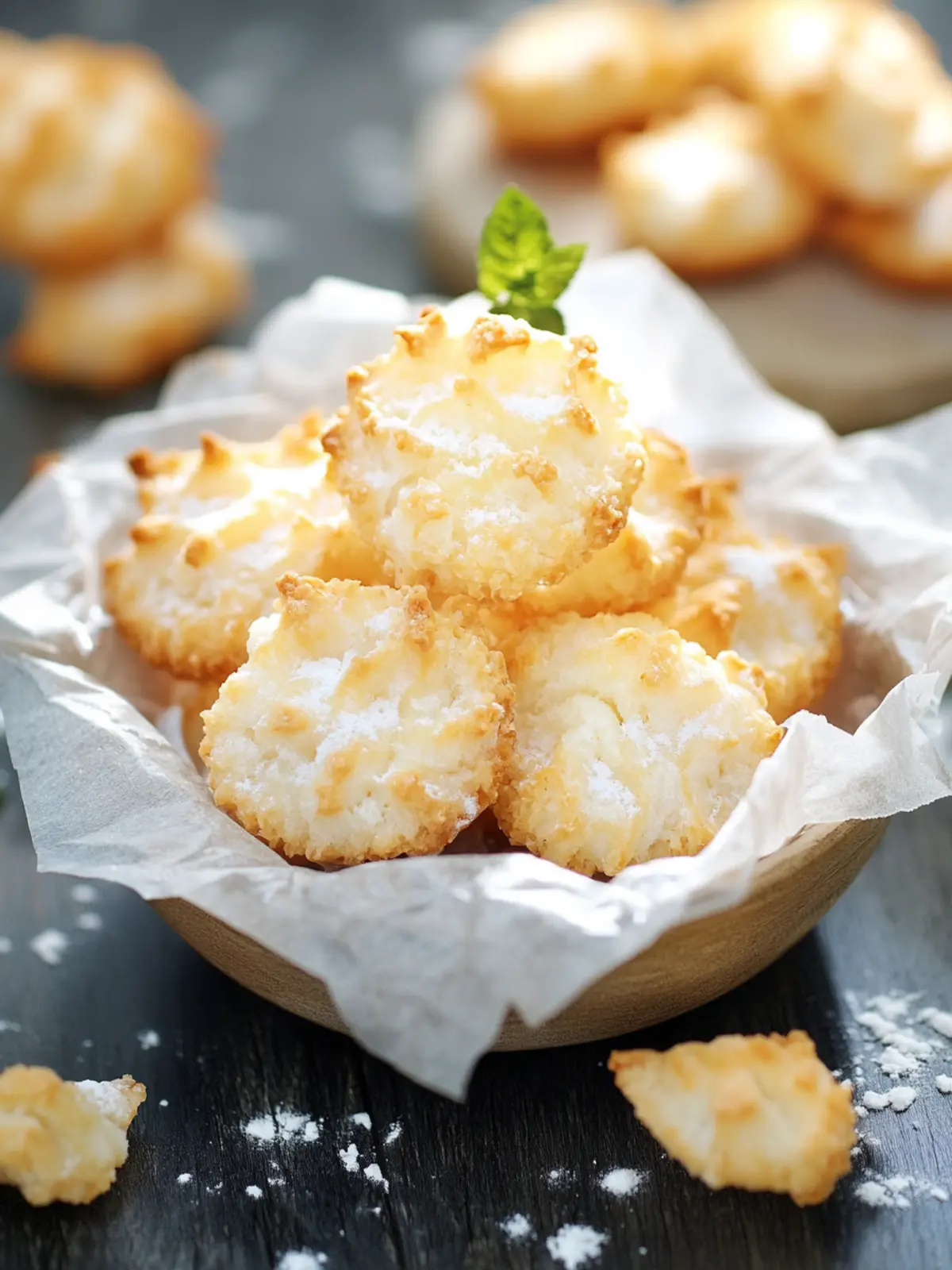 Kokosmakronen Rezept für süße Genussmomente 4 Kokosmakronen Rezept