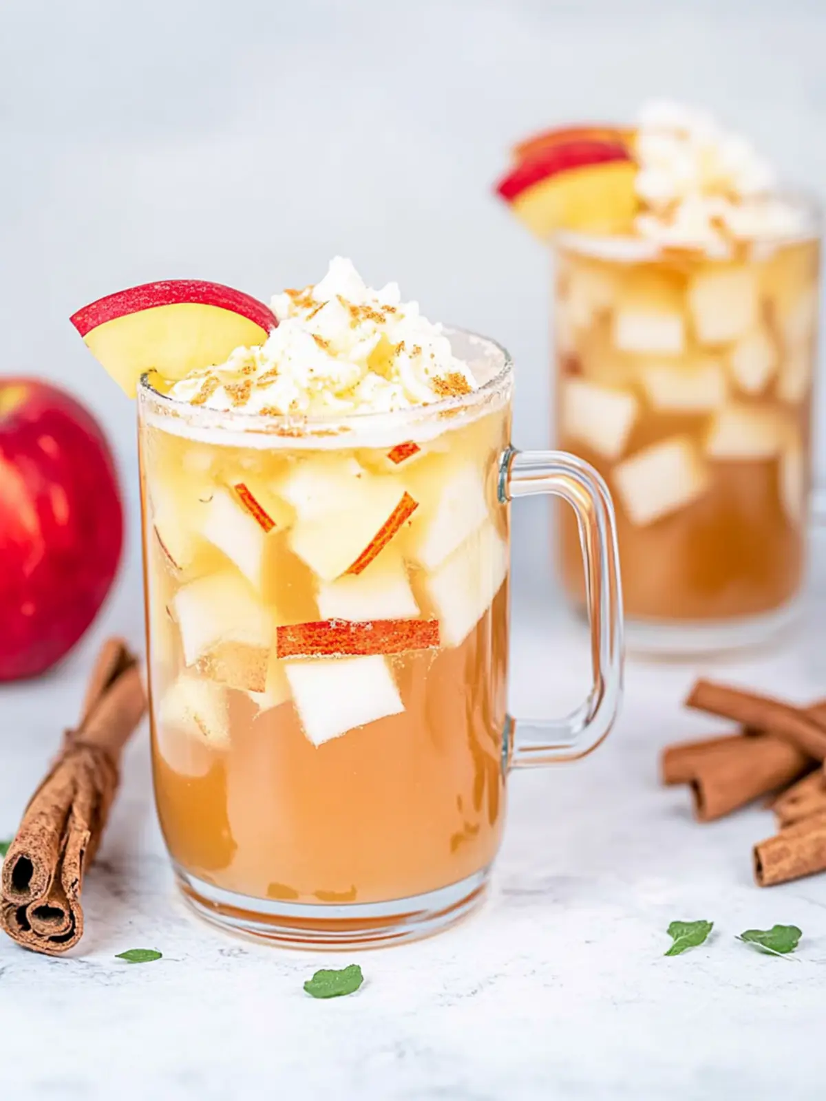 Heißer Apfel-Ingwer-Punsch für kalte Tage 2 Heißer Apfel-Ingwer-Punsch