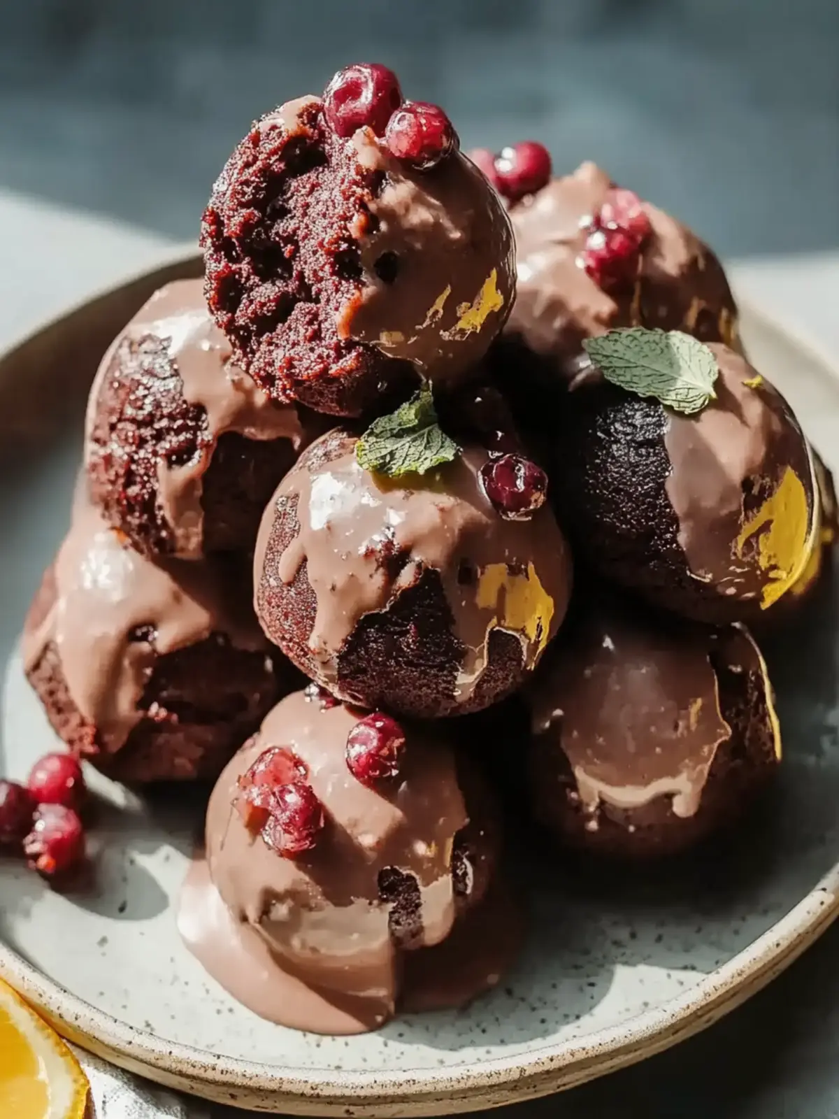 Hüttenkäse-Brownie-Protein-Bällchen ganz einfach machen 5 Hüttenkäse-Brownie-Protein-Bällchen