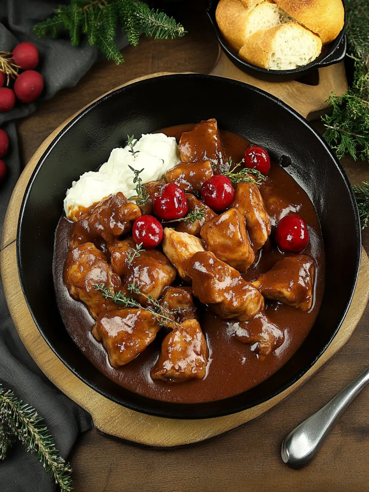 Wildgulasch in Schwarzbiersauce für festliche Abende 3 Wildgulasch