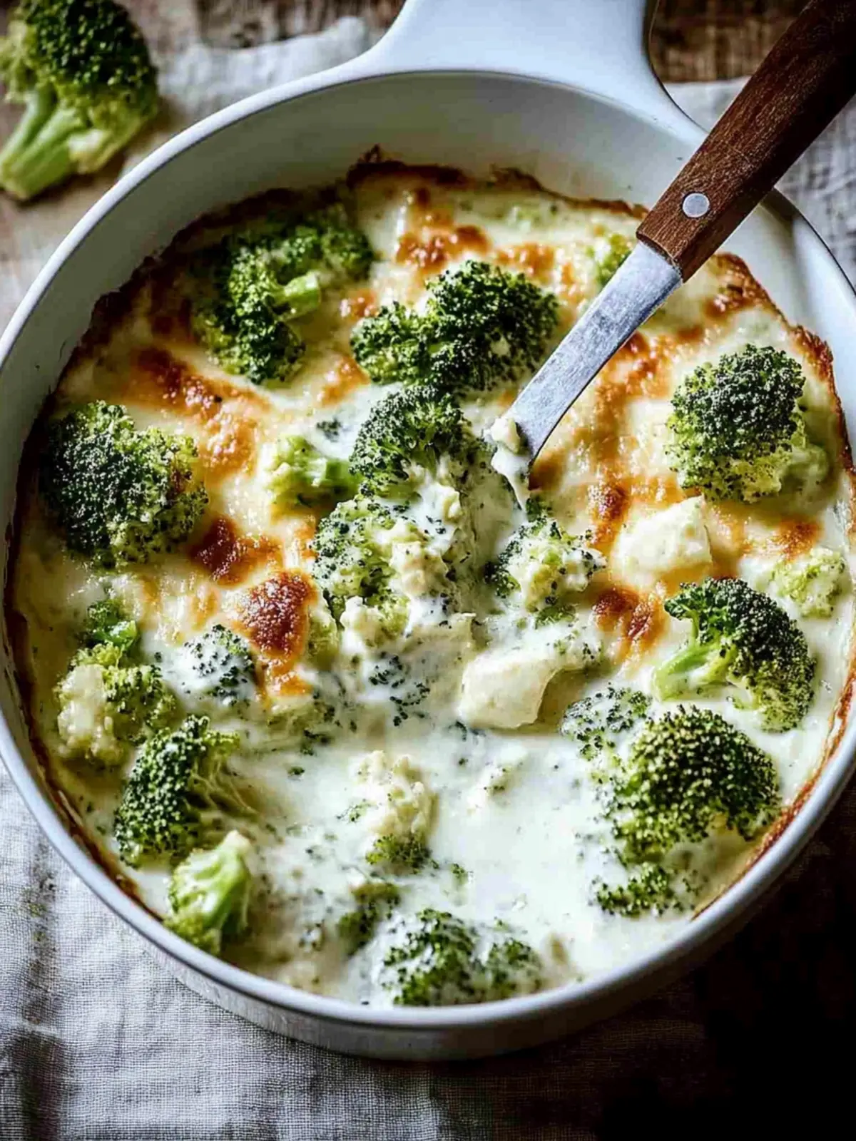 Brokkoli Hähnchen Auflauf mit Frischkäse einfach selbst machen 4 Brokkoli Hähnchen Auflauf mit Frischkäse