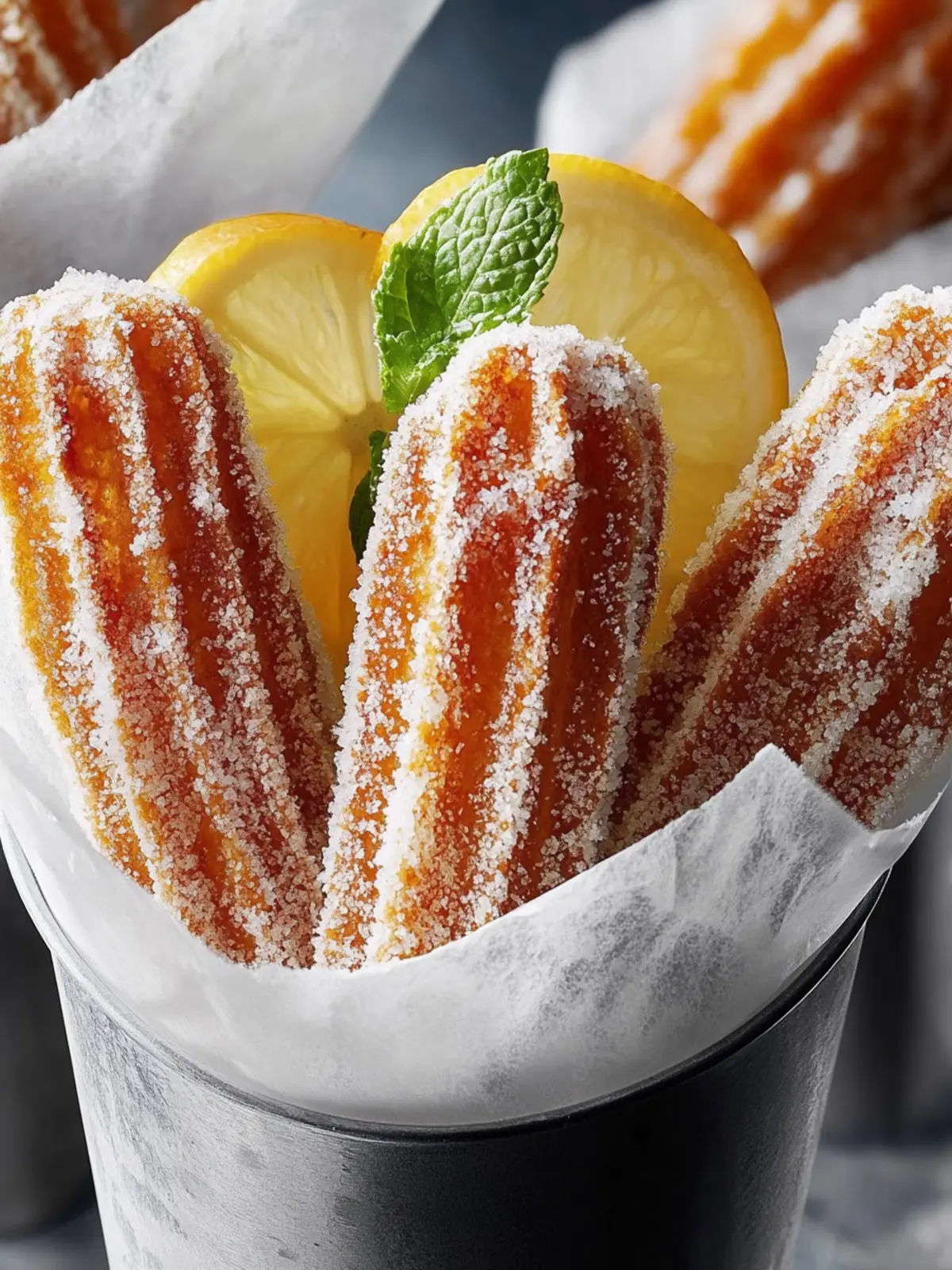 Luftfritteuse Churros leicht gemacht und gesund 4 Luftfritteuse Churros