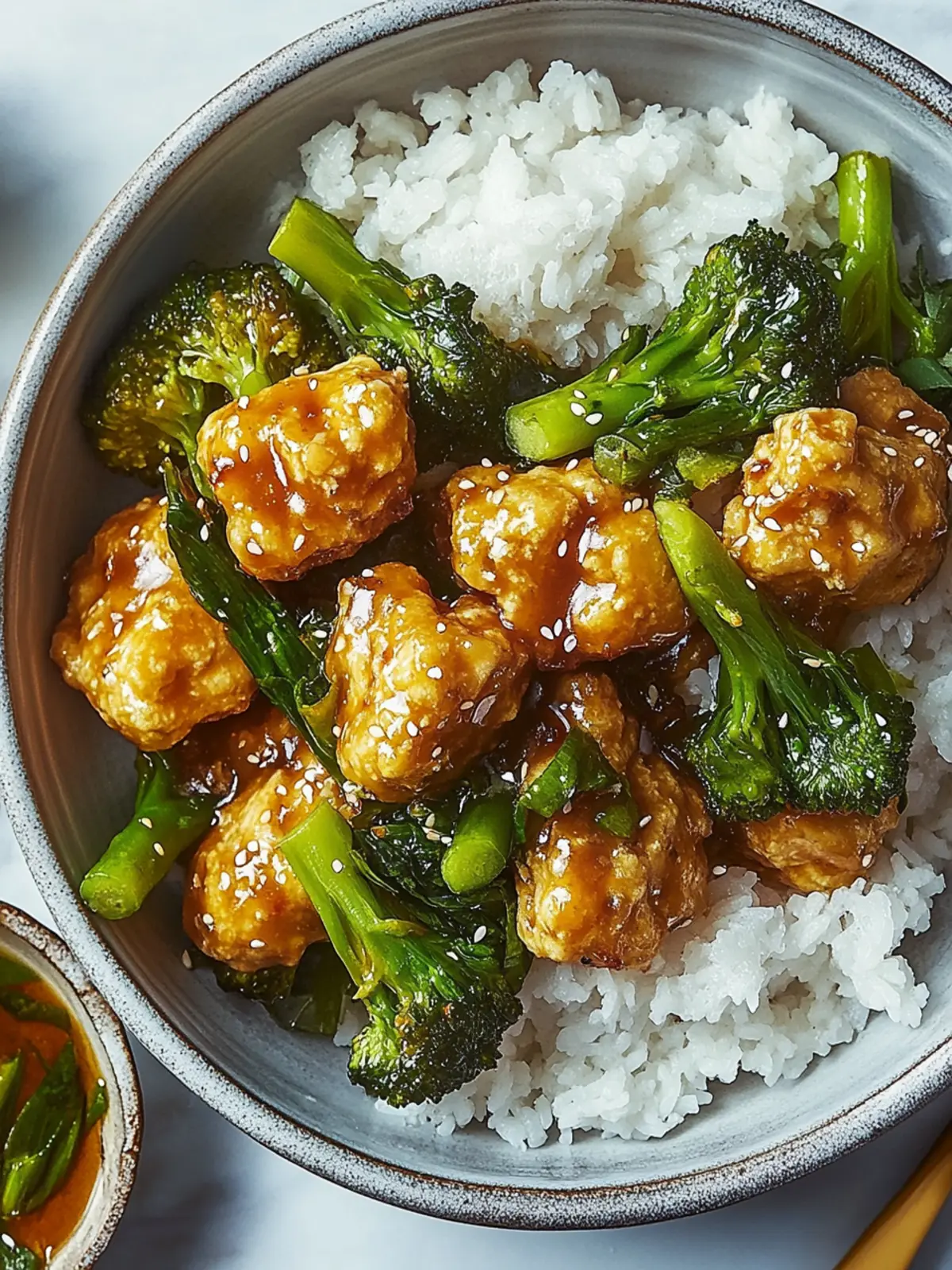 Crispy Sesam-Tofu & Brokkoli für Genuss ohne Ende 4 Sesam-Tofu & Brokkoli