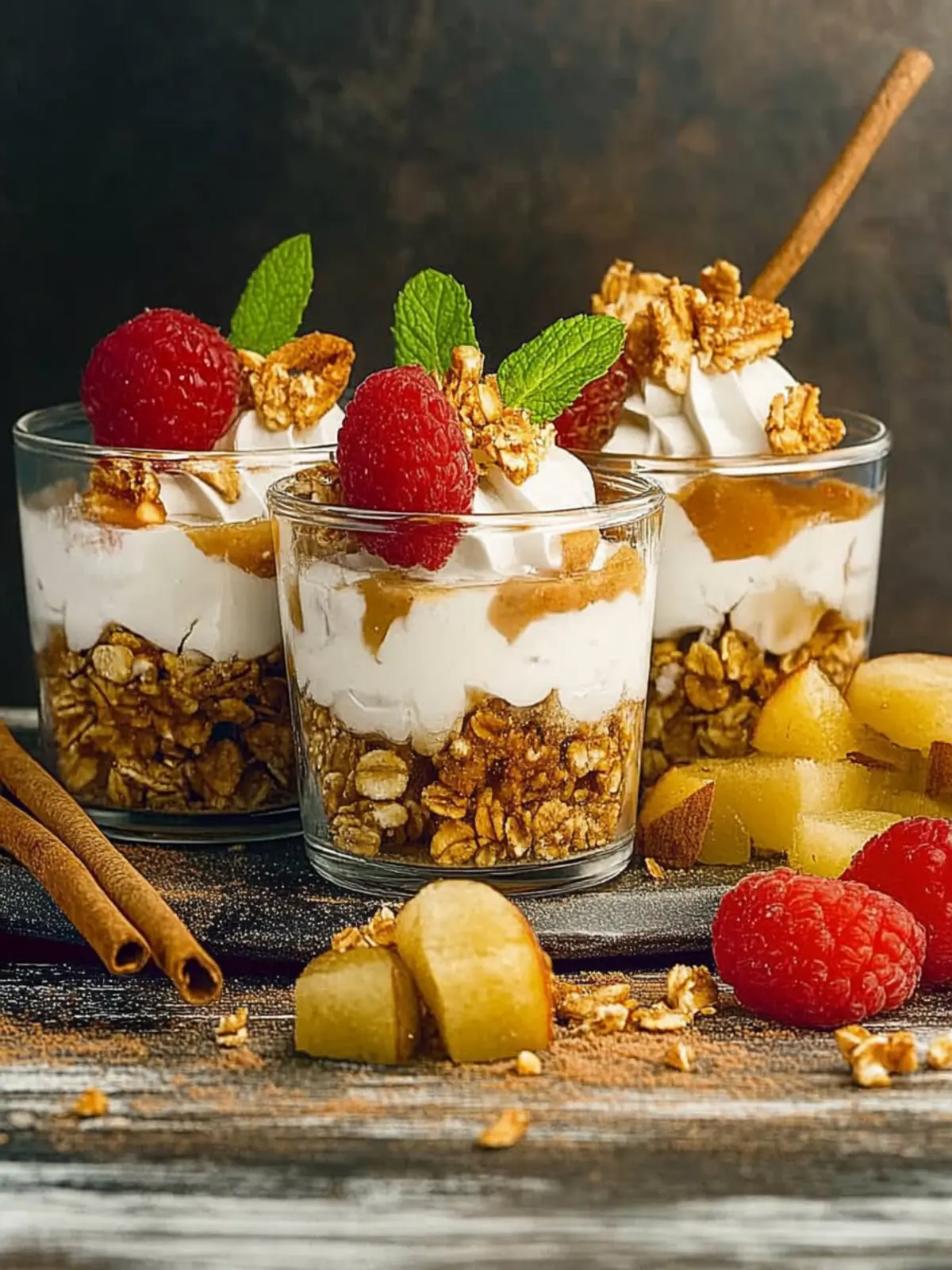 Bratapfel Karamell Spekulatius Trifle Rezept 3 Bratapfel Karamell Spekulatius Trifle Rezept