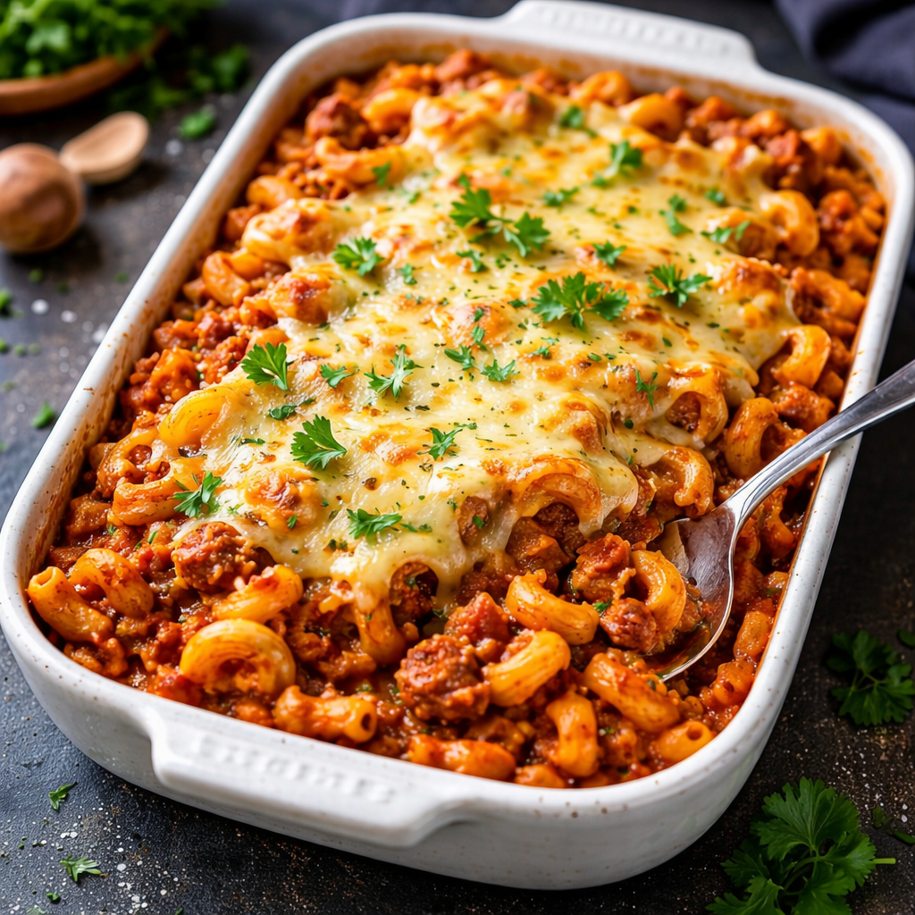 Makkaroni Auflauf mit Hackfleisch alla Mamma: Schnelle Freude zuhause 2 Makkaroni Auflauf mit Hackfleisch alla Mamma: Schnelle Freude zuhause