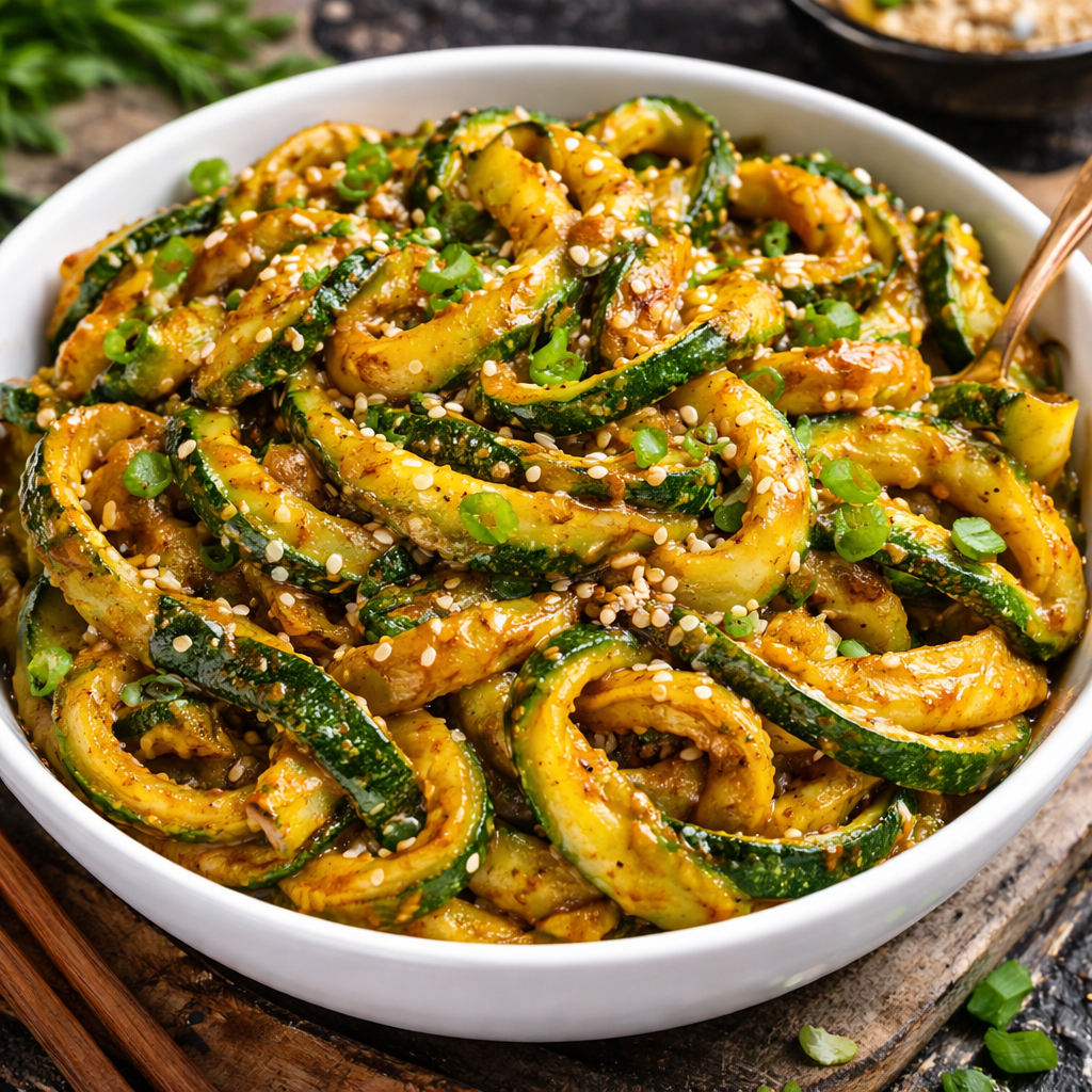 Scharfe Knoblauch-Chinesische Zucchini Rezept für gesunde Genießer 2 Scharfe Knoblauch-Chinesische Zucchini Rezept für gesunde Genießer