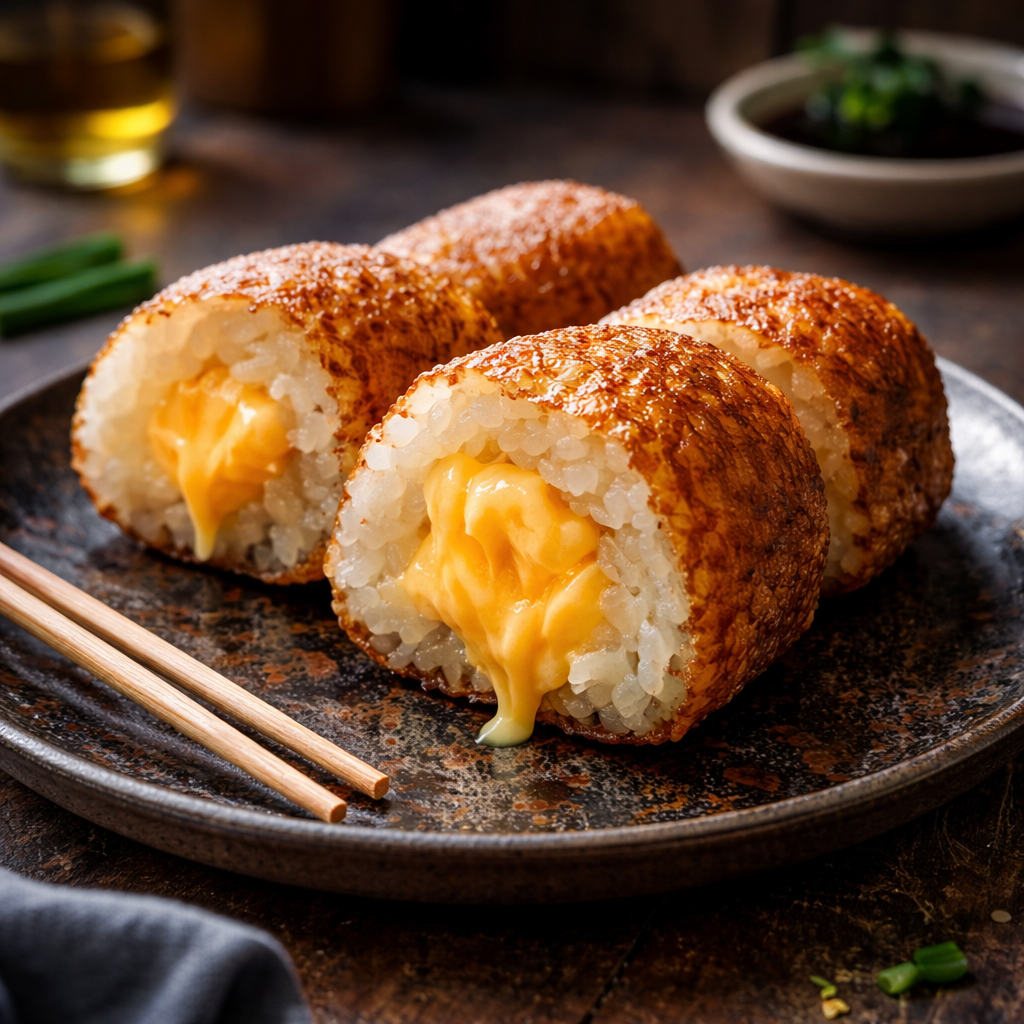 Yaki Onigiri mit Käse: Knusprige Köstlichkeit für jeden Tag 2 Yaki Onigiri mit Käse: Knusprige Köstlichkeit für jeden Tag