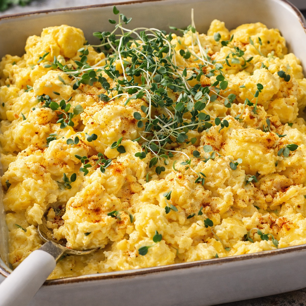 Köstliches Rührei aus dem Ofen: Einfach, schnelles Frühstück 2 Köstliches Rührei aus dem Ofen: Einfach, schnelles Frühstück