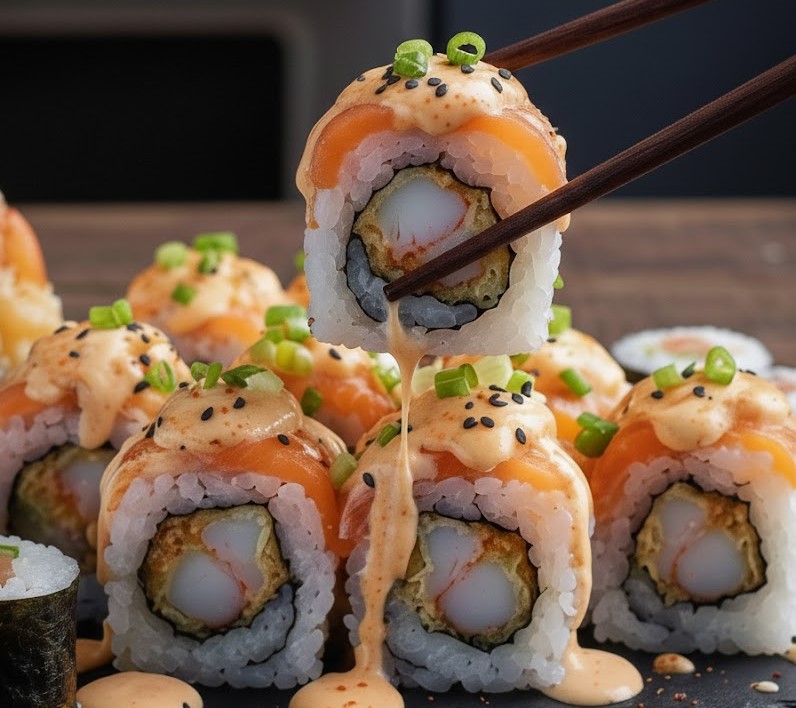 Vulkanrolle: Der aufregende Sushi-Hit für Zuhause 3 Vulkanrolle: Der aufregende Sushi-Hit für Zuhause