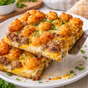 Tater Tot Wurst Frühstücksauflauf: Kinderleichter Genuss für jeden Tag 2 Tater Tot Wurst Frühstücksauflauf: Kinderleichter Genuss für jeden Tag