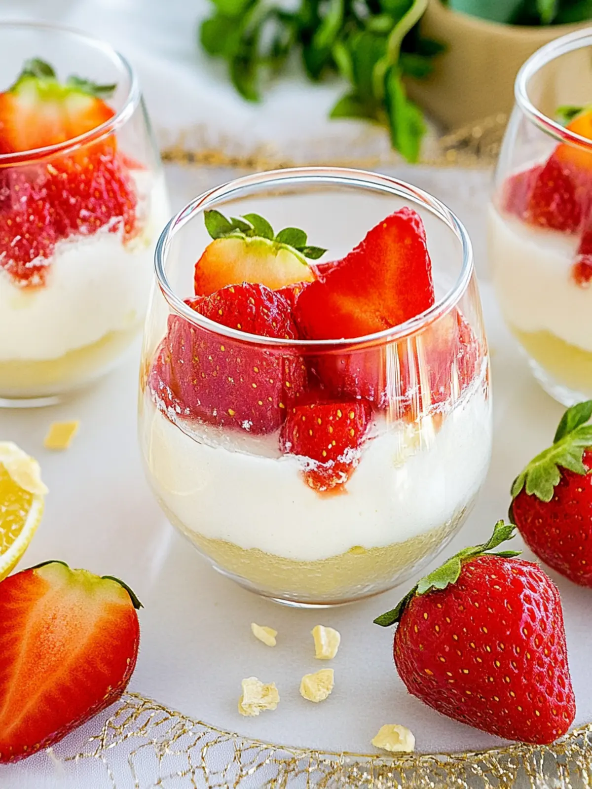 Erdbeer-Mascarpone-Creme für heiße Sommertage 2 Erdbeer-Mascarpone-Creme