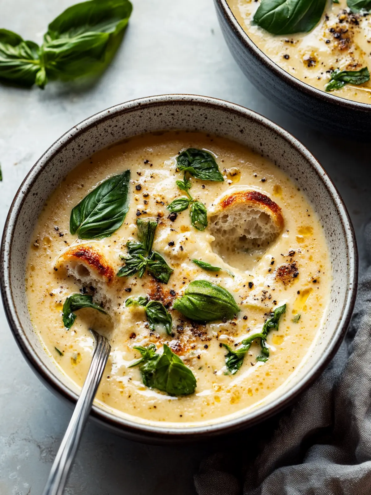 Cremige italienische Hackbällchensuppe für Seelenwärmer 5 Cremige italienische Hackbällchensuppe