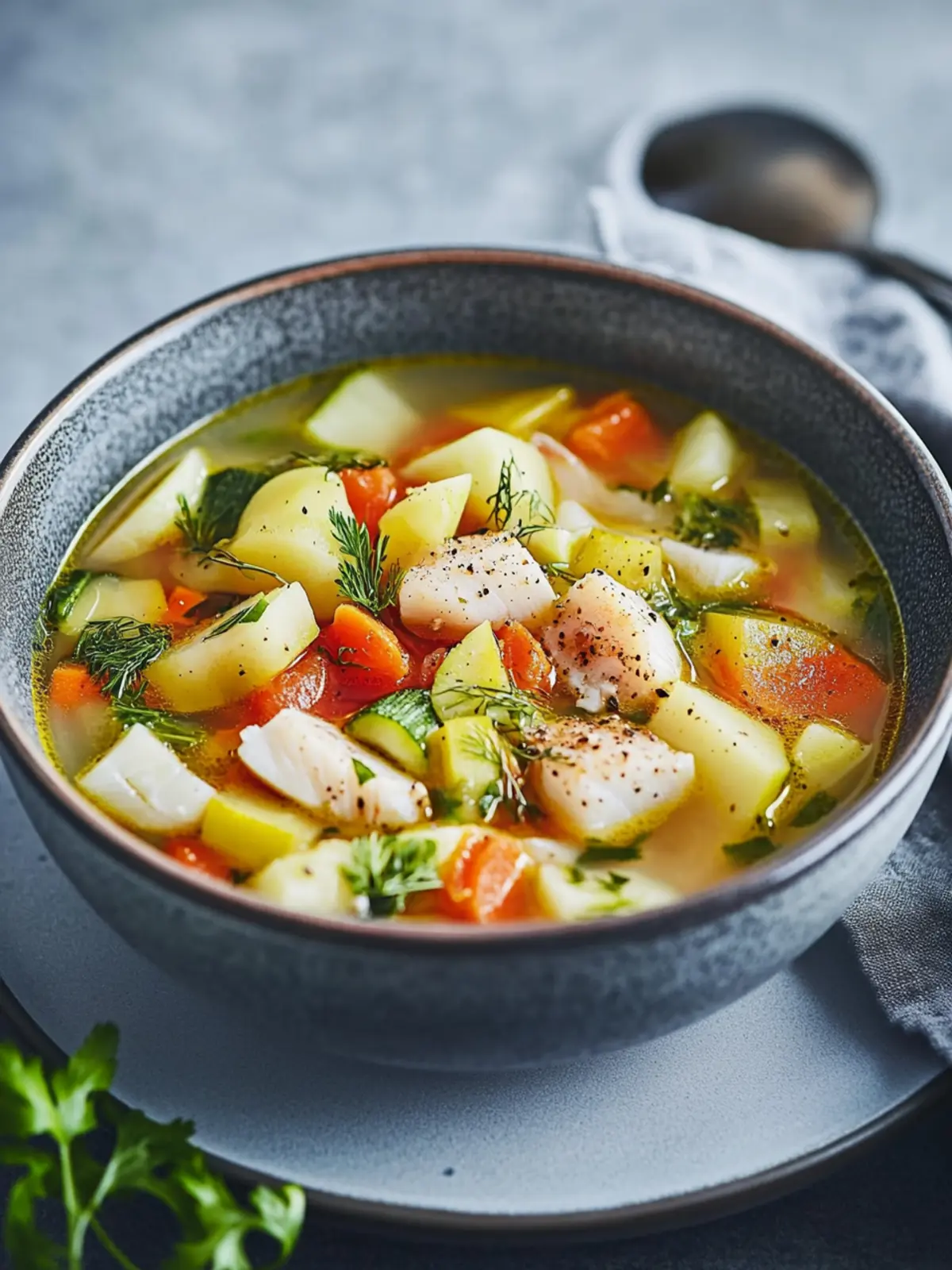 Fischsuppe mit Gemüse: Bunte Aromen für dein Wohlfühlessen 5 Fischsuppe mit Gemüse