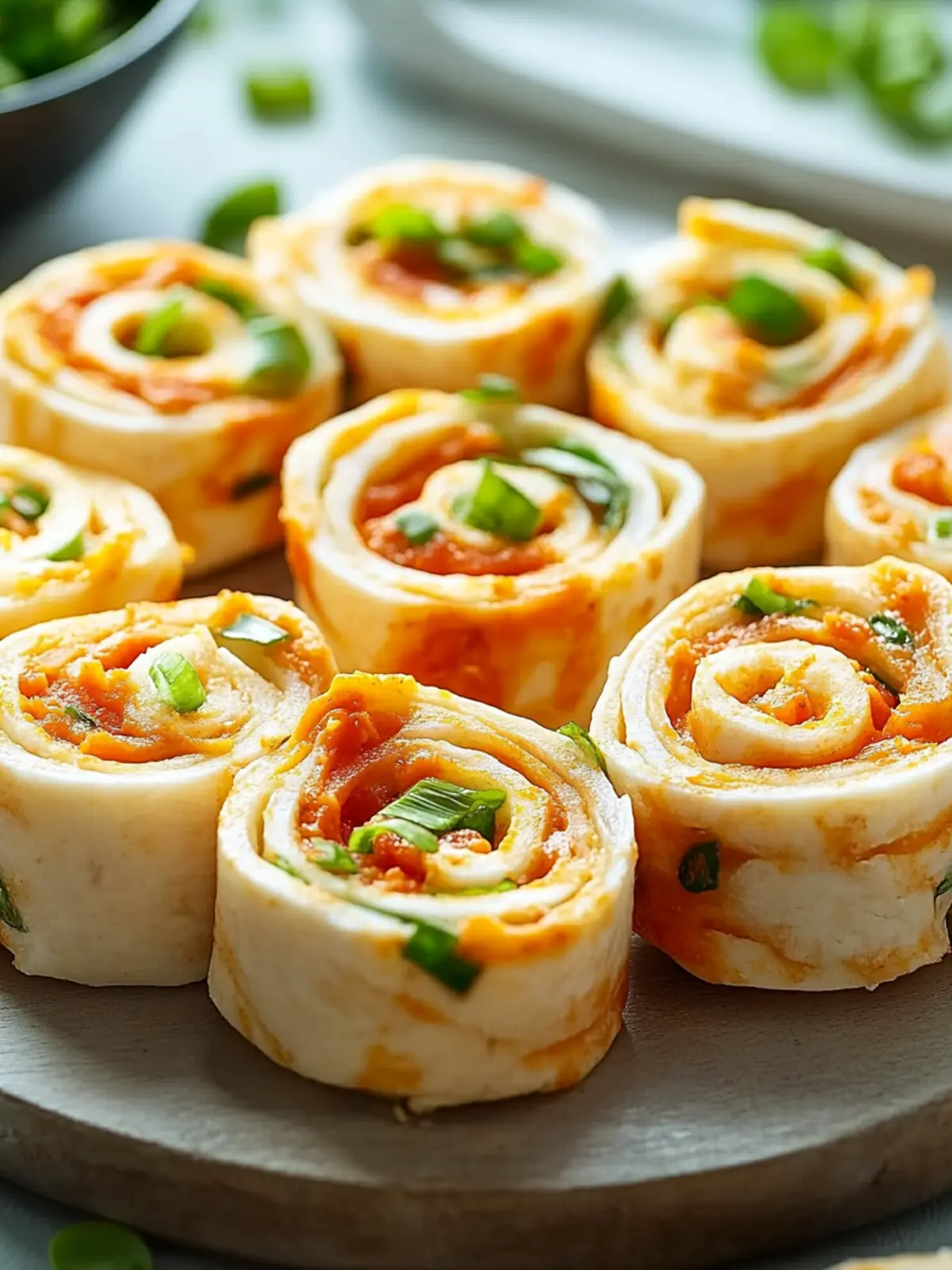 Buffalo-Hühnchen-Pinwheels einfach zubereiten: Verwöhne deine Gäste 5 Buffalo-Hühnchen-Pinwheels einfach zubereiten