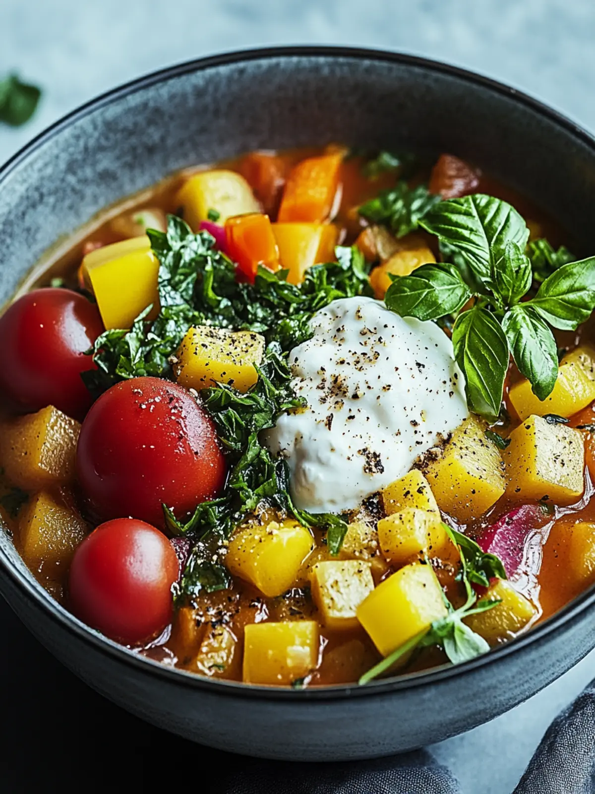 Herzhafter Vegetarischer Bauerntopf für warme Seelenmomente 2 Vegetarischer Bauerntopf