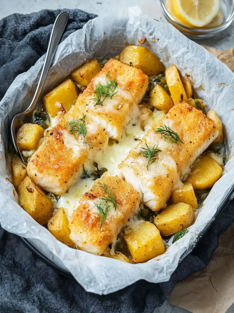 Gericht Mit Fischstbchen