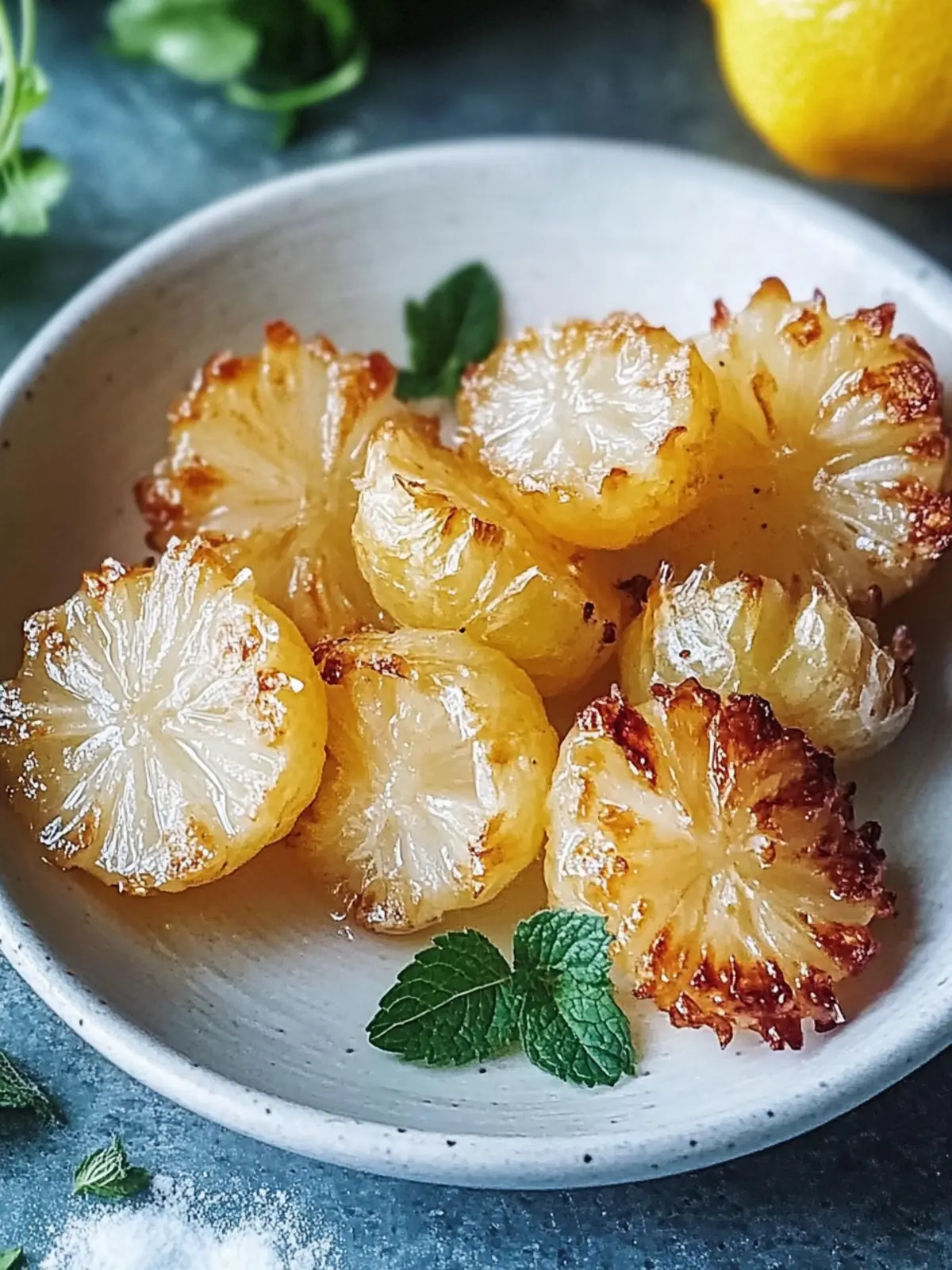Bissgroße blühende Zwiebeln: Knuspriger Snack für Feste 2 Bissgroße blühende Zwiebeln