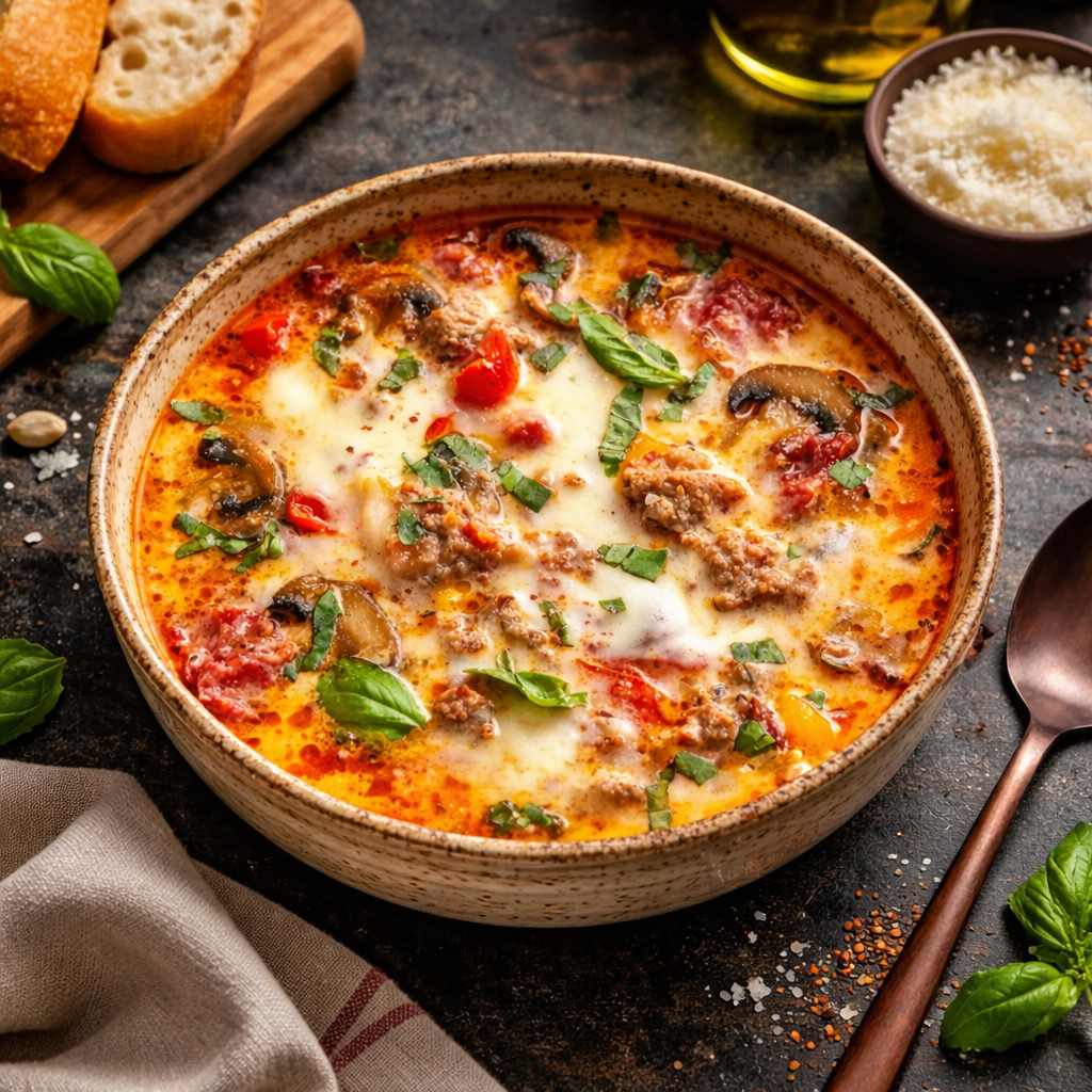 Omas Pizzasuppe – Der herzliche Genuss für kalte Tage 2 Omas Pizzasuppe – Der herzliche Genuss für kalte Tage