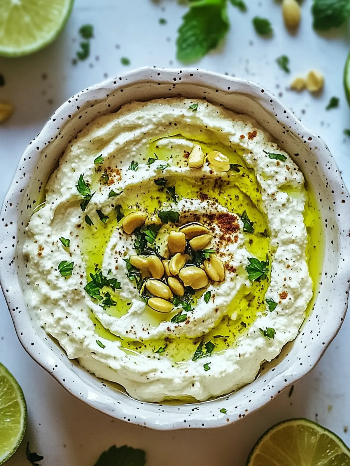 Pistazien Feta Dip: Cremiger Genuss in 10 Minuten 2 Pistazien Feta Dip