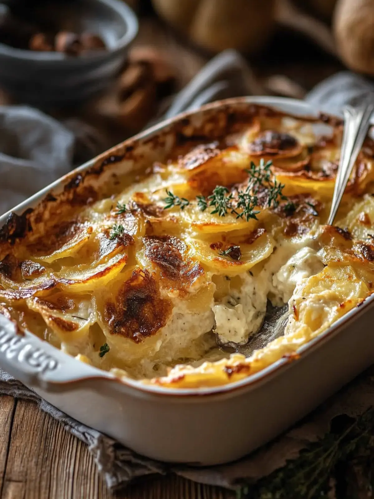 Knuspriger Kartoffel-Pilz-Gratin – Der perfekte Komfort-Genuss 2 Knuspriger Kartoffel-Pilz-Gratin