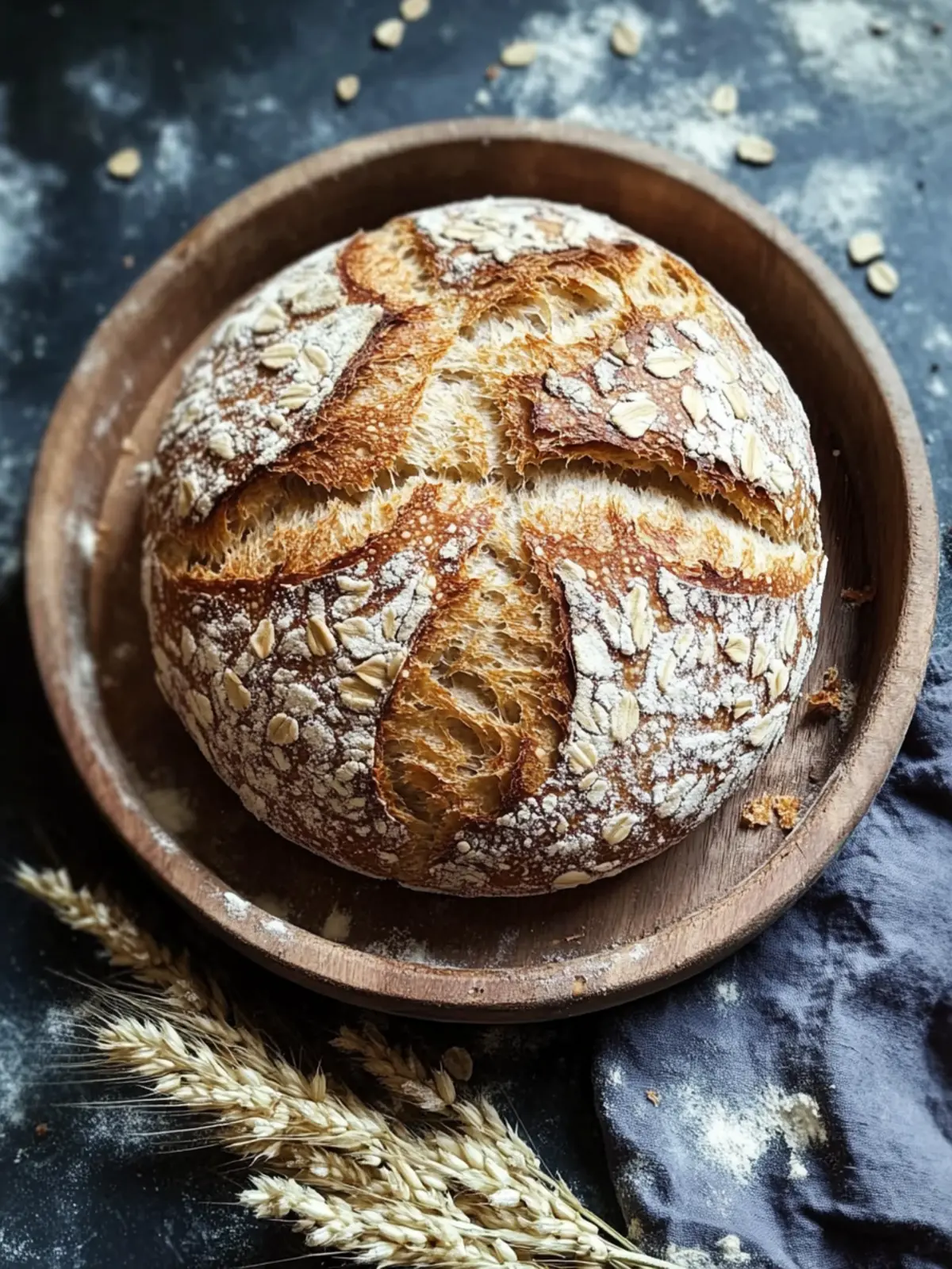 Friss dich dumm Brot mit Haferflocken – Gesund & Schnell Genießen 5 Friss dich dumm Brot mit Haferflocken