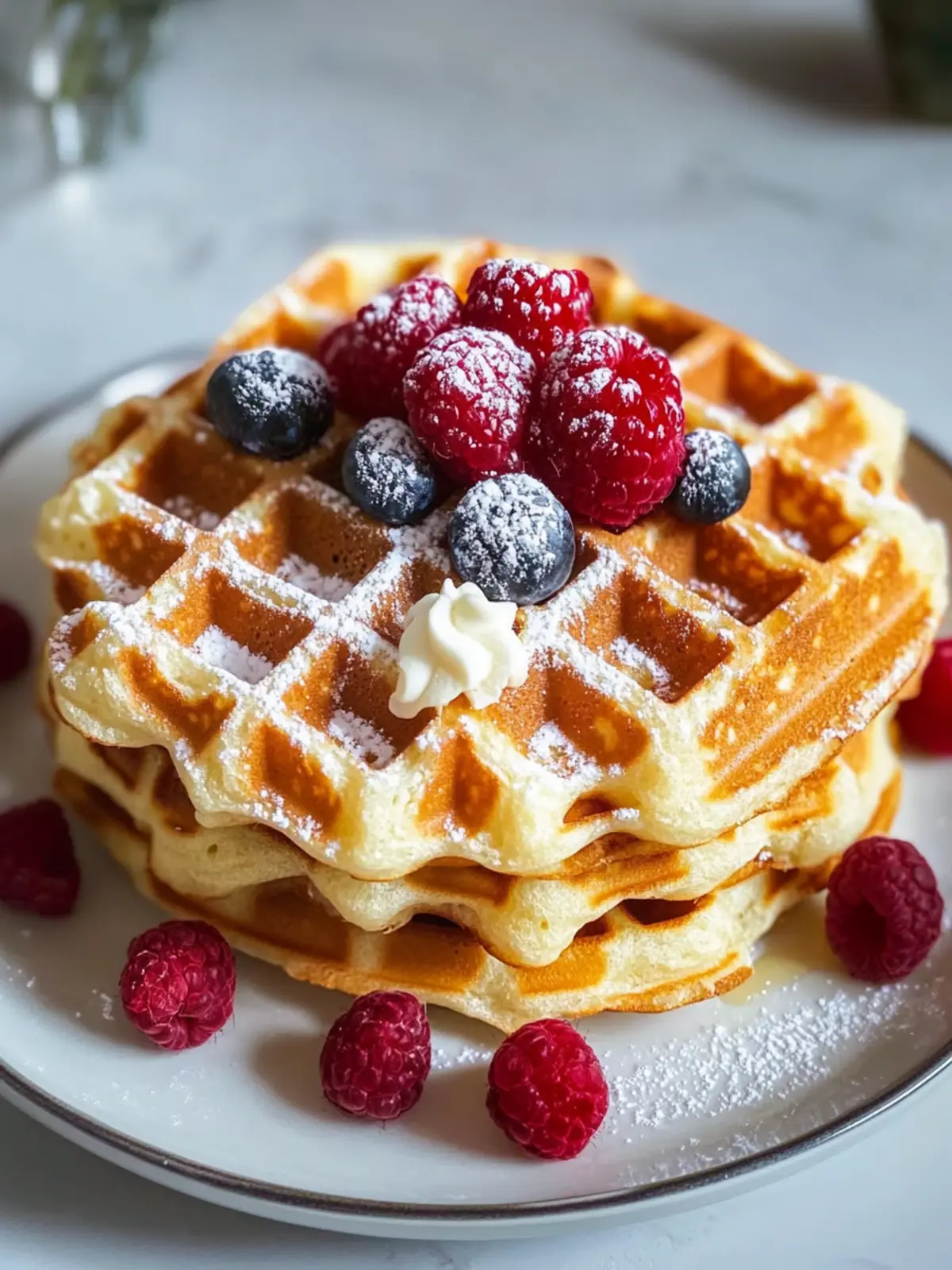 Fluffige Waffeln nach Omas Rezept – Ein Genuss für die Seele 2 Fluffige Waffeln nach Omas Rezept
