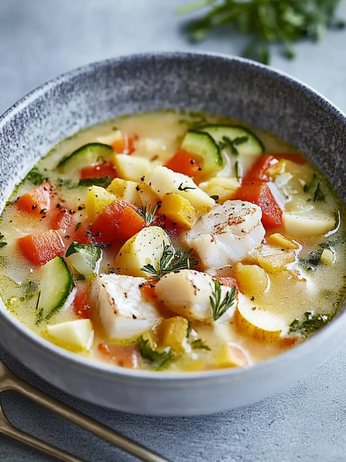 Fischsuppe mit Gemüse: Bunte Aromen für dein Wohlfühlessen 4 Fischsuppe mit Gemüse