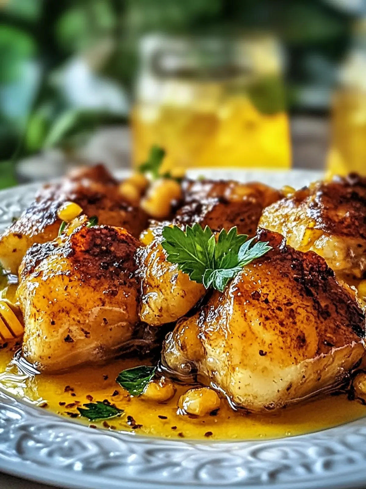 Hähnchen mit Honig – Das süße Festmahl für jede Gelegenheit 4 Hähnchen mit Honig – Süßes Festmahl