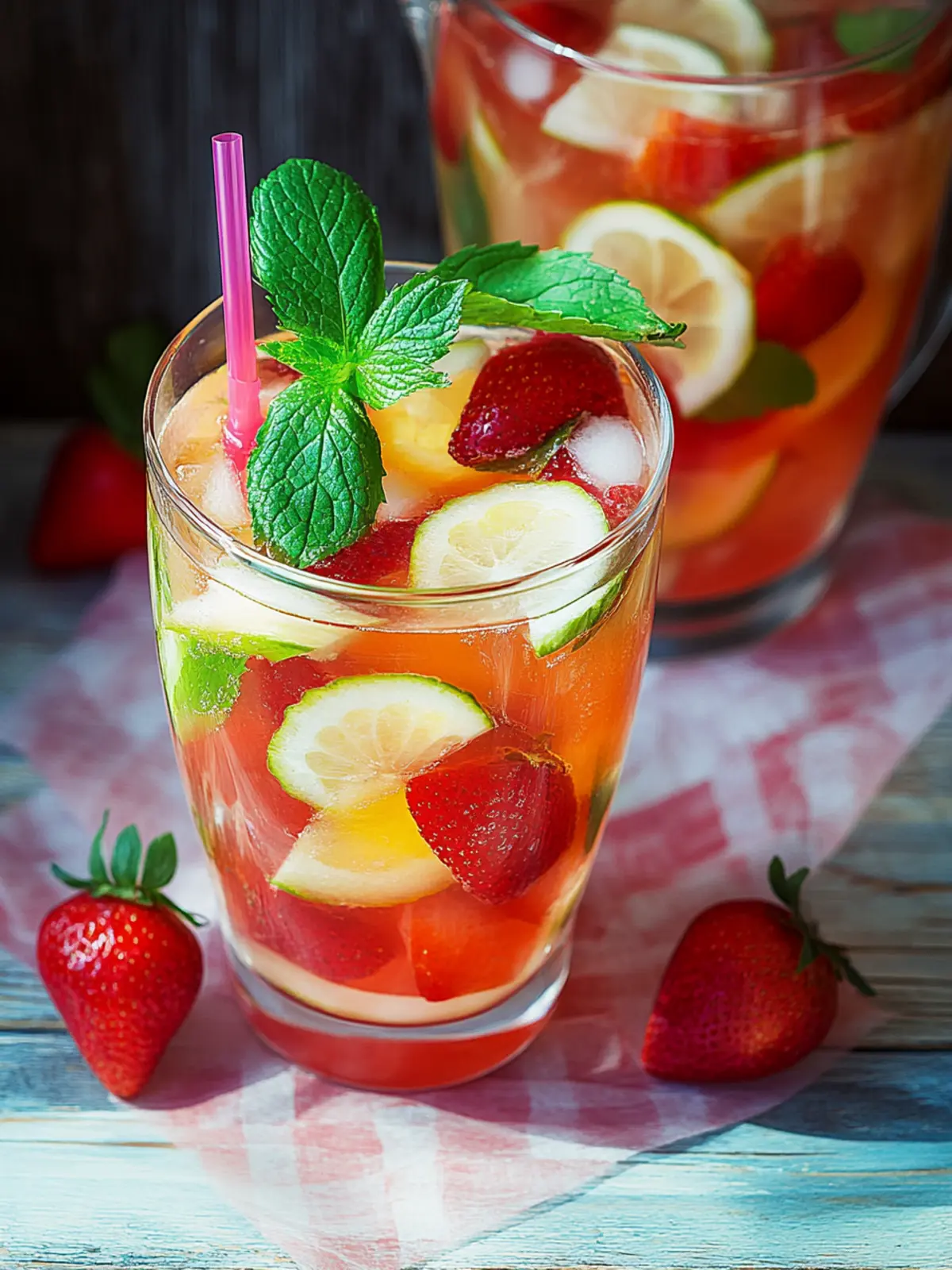 Erdbeerbowle ohne Alkohol: Erfrischende Genussmomente 4 Erdbeerbowle ohne Alkohol