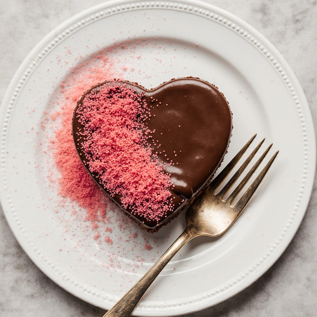 Verführerischer Valentinstag Schokoladenkuchen mit Himbeeren 3 Verführerischer Valentinstag Schokoladenkuchen mit Himbeeren