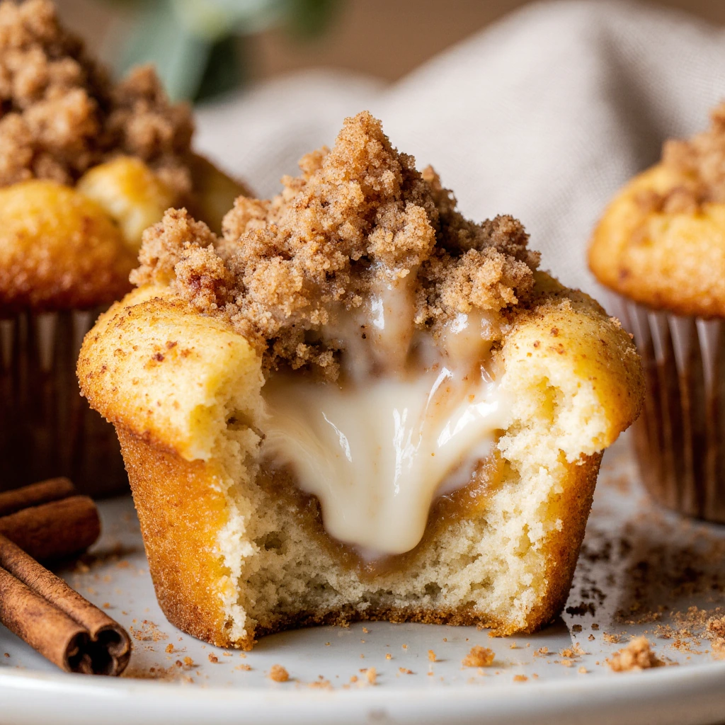 Zimt-Käsekuchen-Muffins – Genussvolle Herzenswärme erleben 5 Zimt-Käsekuchen-Muffins – Genussvolle Herzenswärme erleben