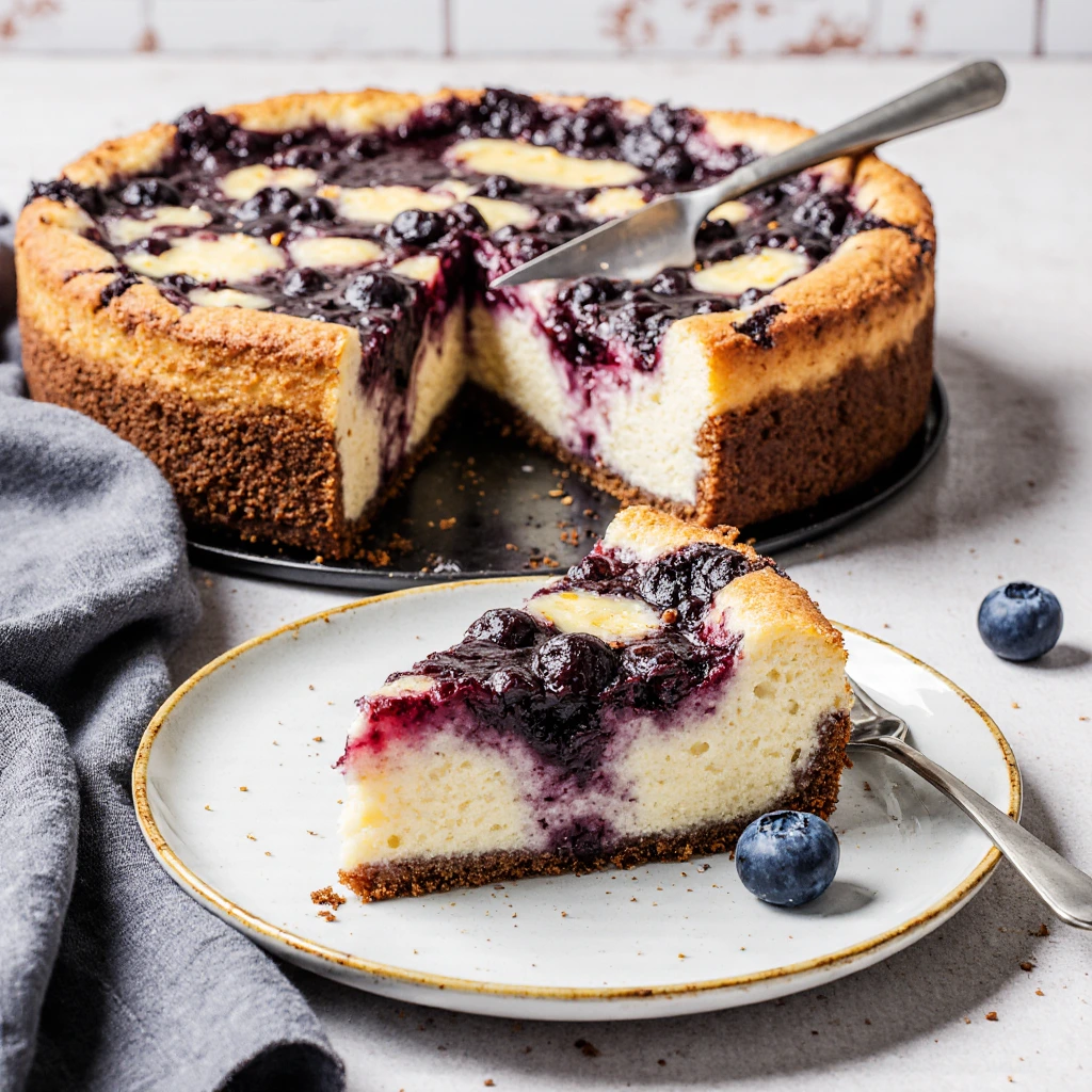 Skyr-Käsekuchen mit Heidelbeeren: Lecker, gesund und leicht! 3 Skyr-Käsekuchen mit Heidelbeeren: Lecker, gesund und leicht!