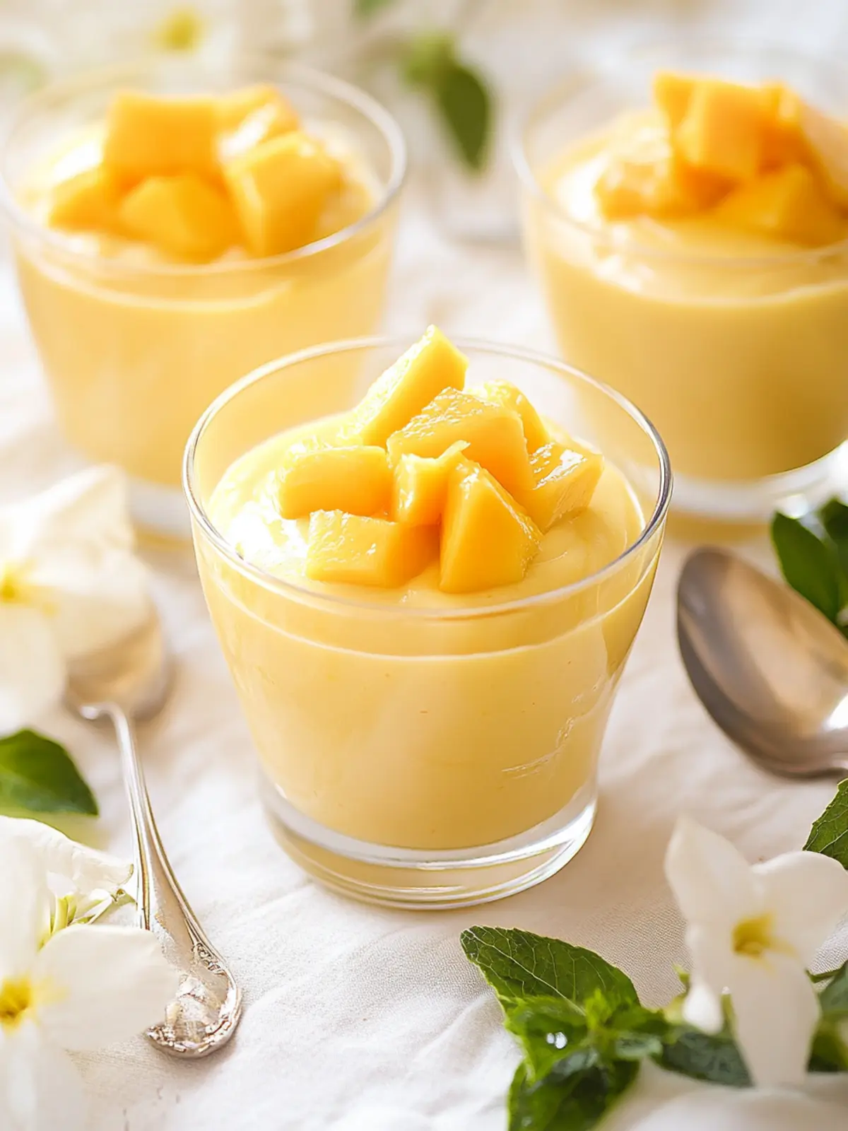 Leckere Mango-Mousse: Einfach, frisch und ohne Backen 4 Mango-Mousse