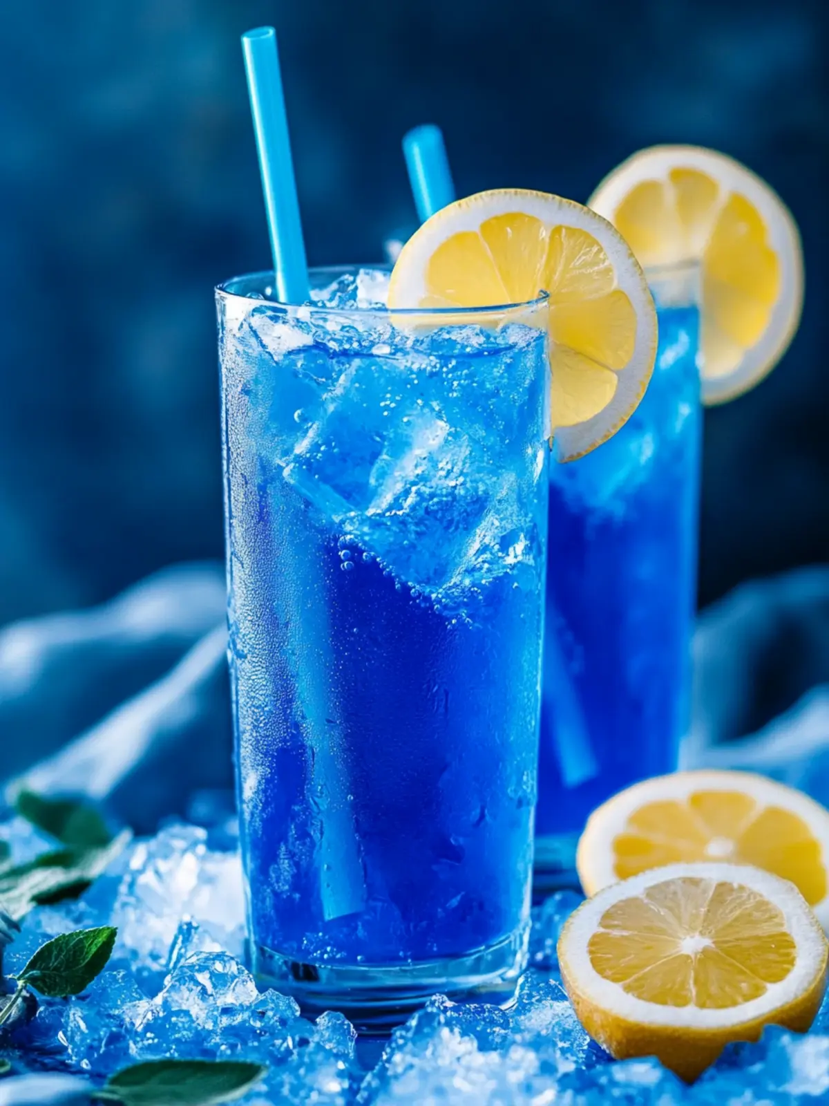 Erfrischender Blauer Lagune Mocktail für heiße Sommertage 3 Blauer Lagune Mocktail