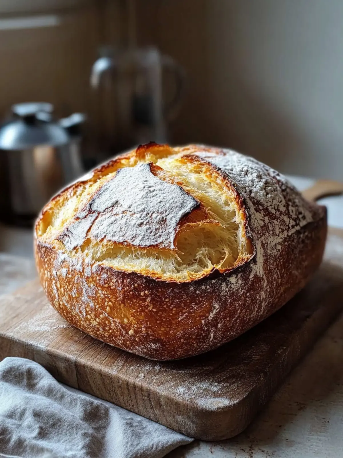 Schnelles Airfryer-Brot: Soft, Knusprig und Supereinfach! 2 Schnelles Airfryer-Brot