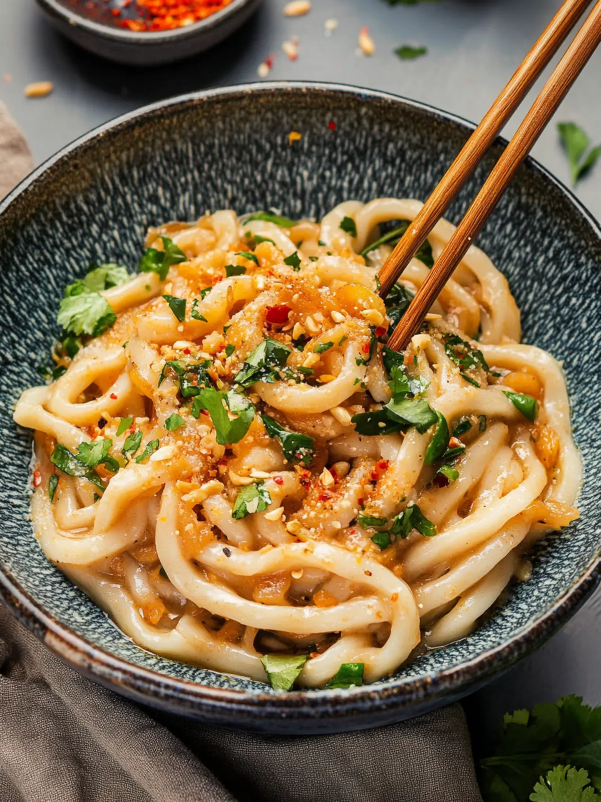 Udon Nudeln mit Erdnusssauce und Gemüse – Schnell & Lecker 5 Udon Nudeln mit Erdnusssauce und Gemüse