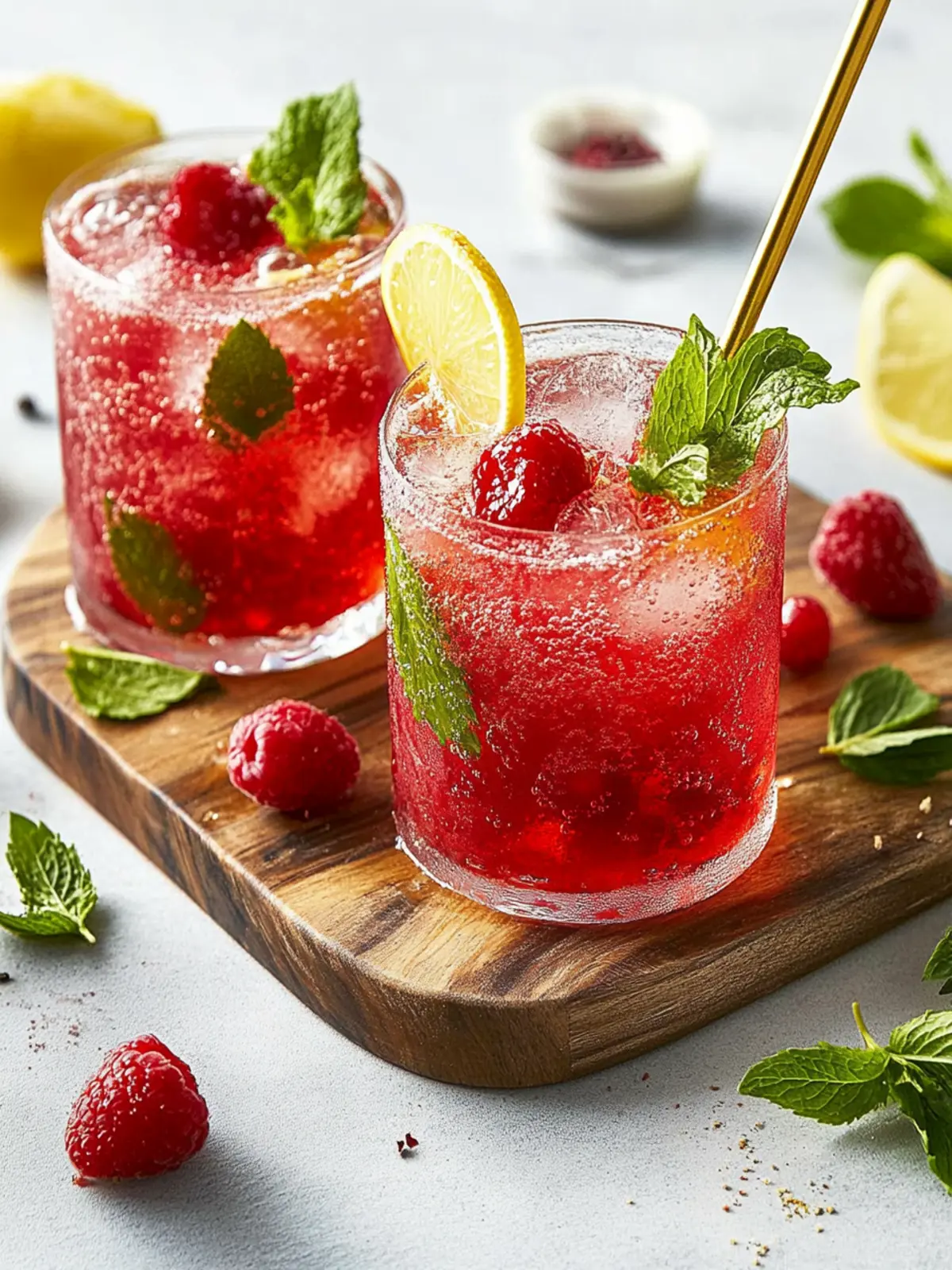 Erfrischender Himbeer-Mojito-Cocktail für heiße Tage 3 Himbeer-Mojito-Cocktail