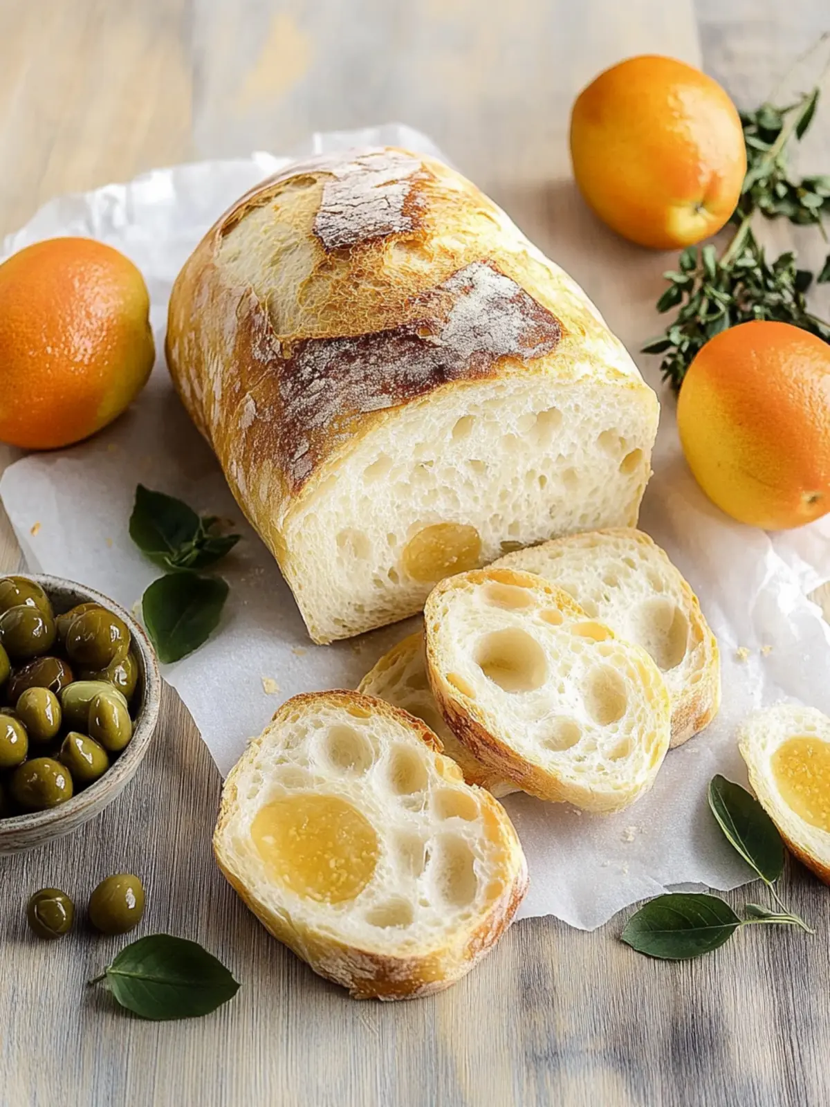 Knuspriges hausgemachtes Ciabatta-Brot für Feinschmecker 5 Knuspriges hausgemachtes Ciabatta-Brot