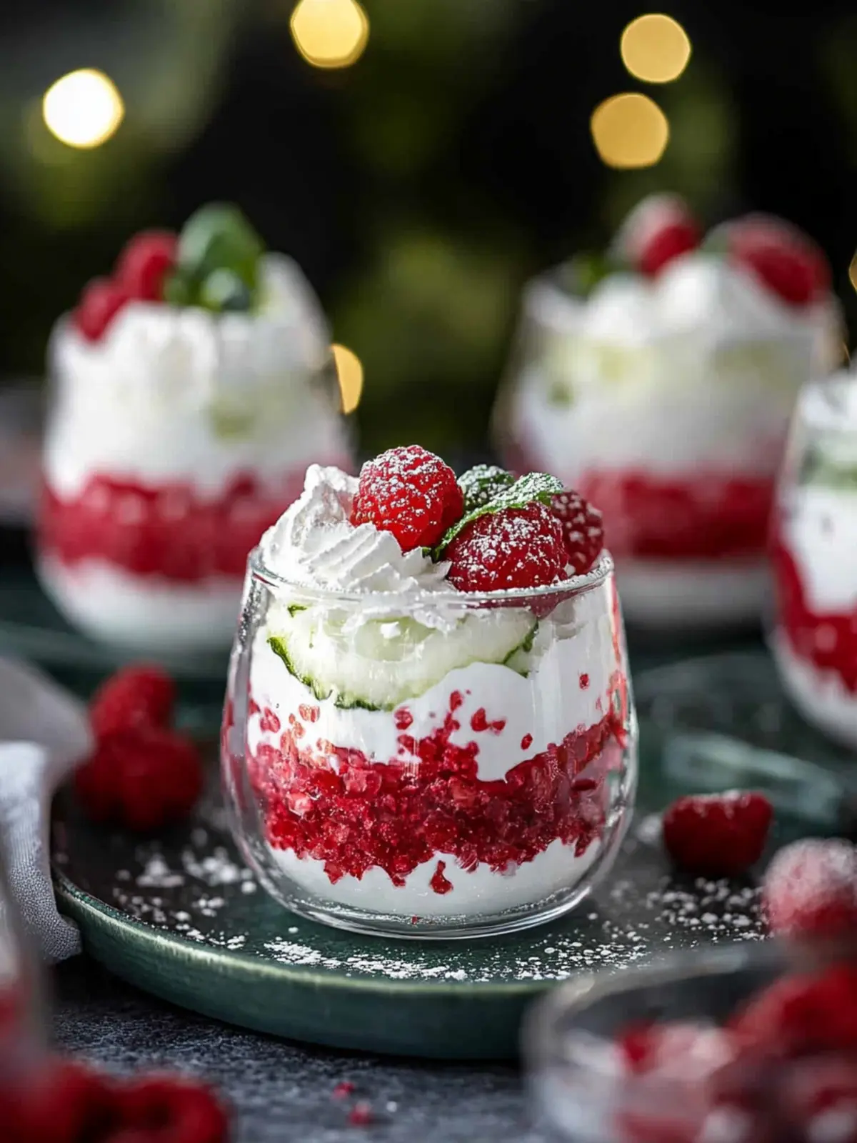 Schneegestöber im Glas: Das perfekte Weihnachtsdessert 4 Schneegestöber im Glas