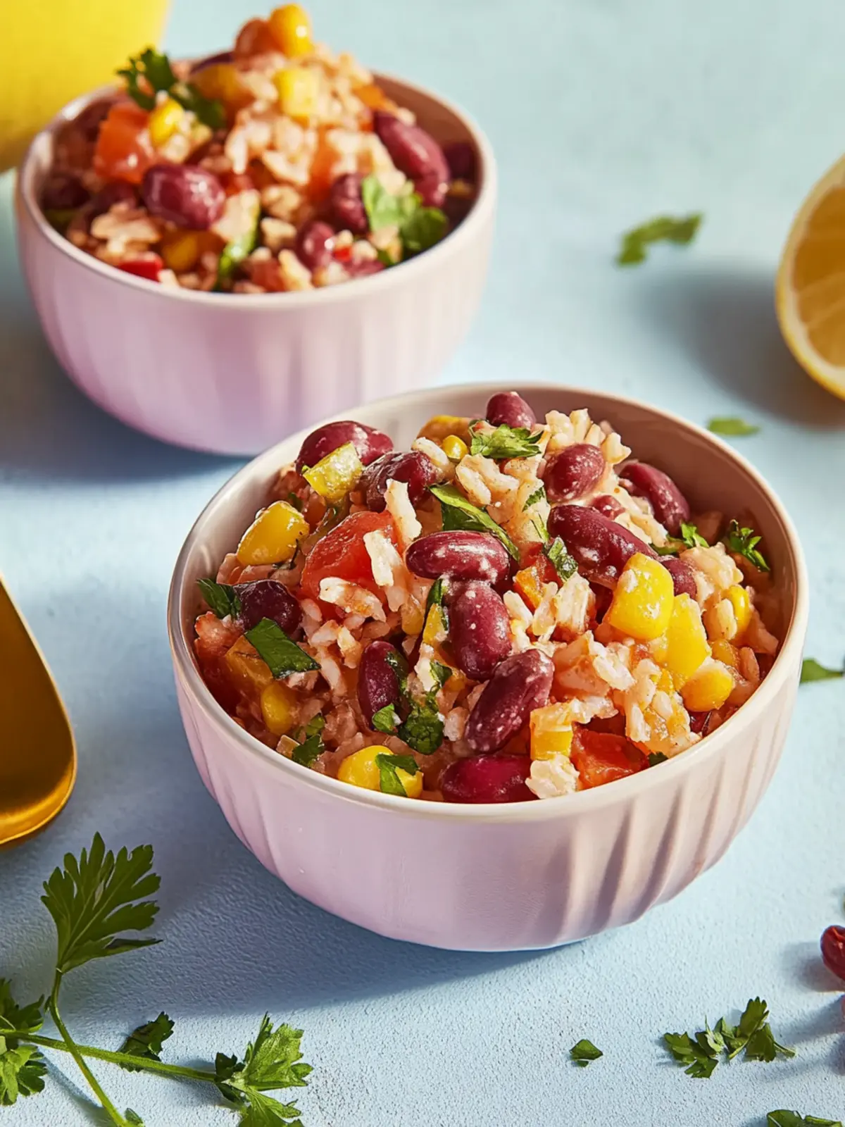 Frischer Mexikanischer Reissalat für jeden Anlass 2 Mexikanischer Reissalat