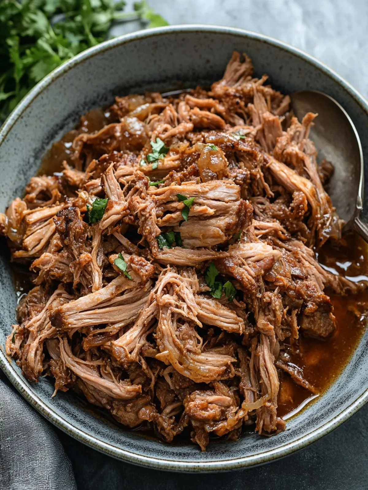 Saftiges Pulled Pork aus der Heißluftfritteuse ganz leicht! 3 Pulled Pork aus der Heißluftfritteuse