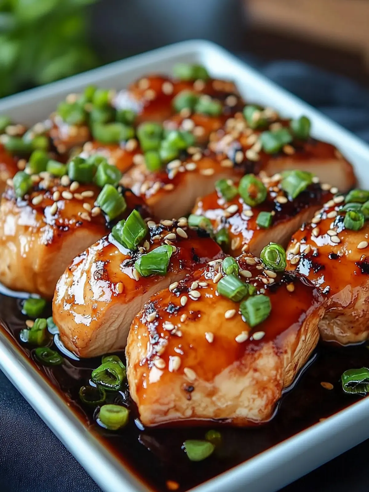 Saftiges Teriyaki-Hähnchen aus dem Ofen – Schnell und Lecker 4 Juicy Teriyaki Chicken from the Oven